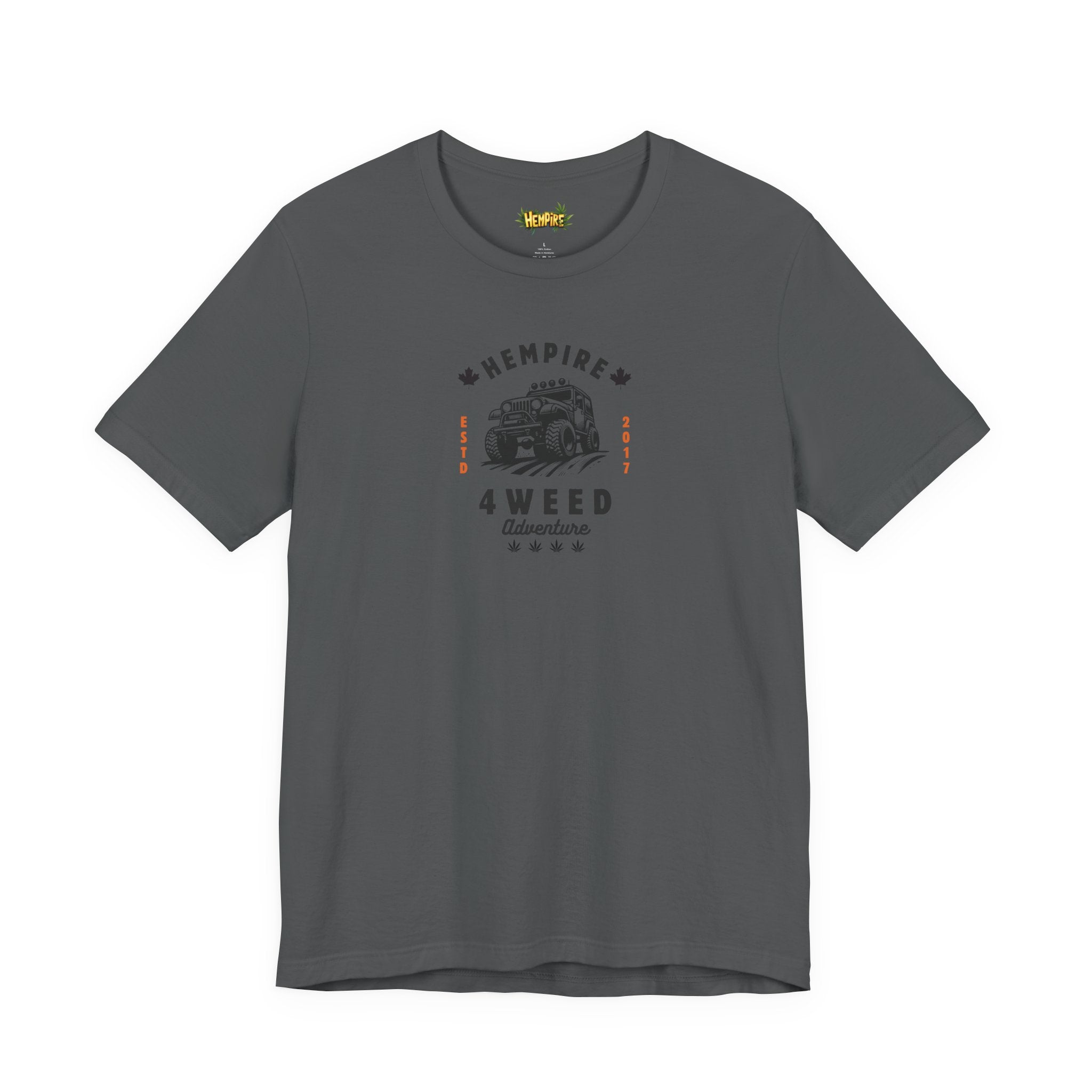 "Hempire Jeep" Short Sleeve Tee - High Roller Games Inc