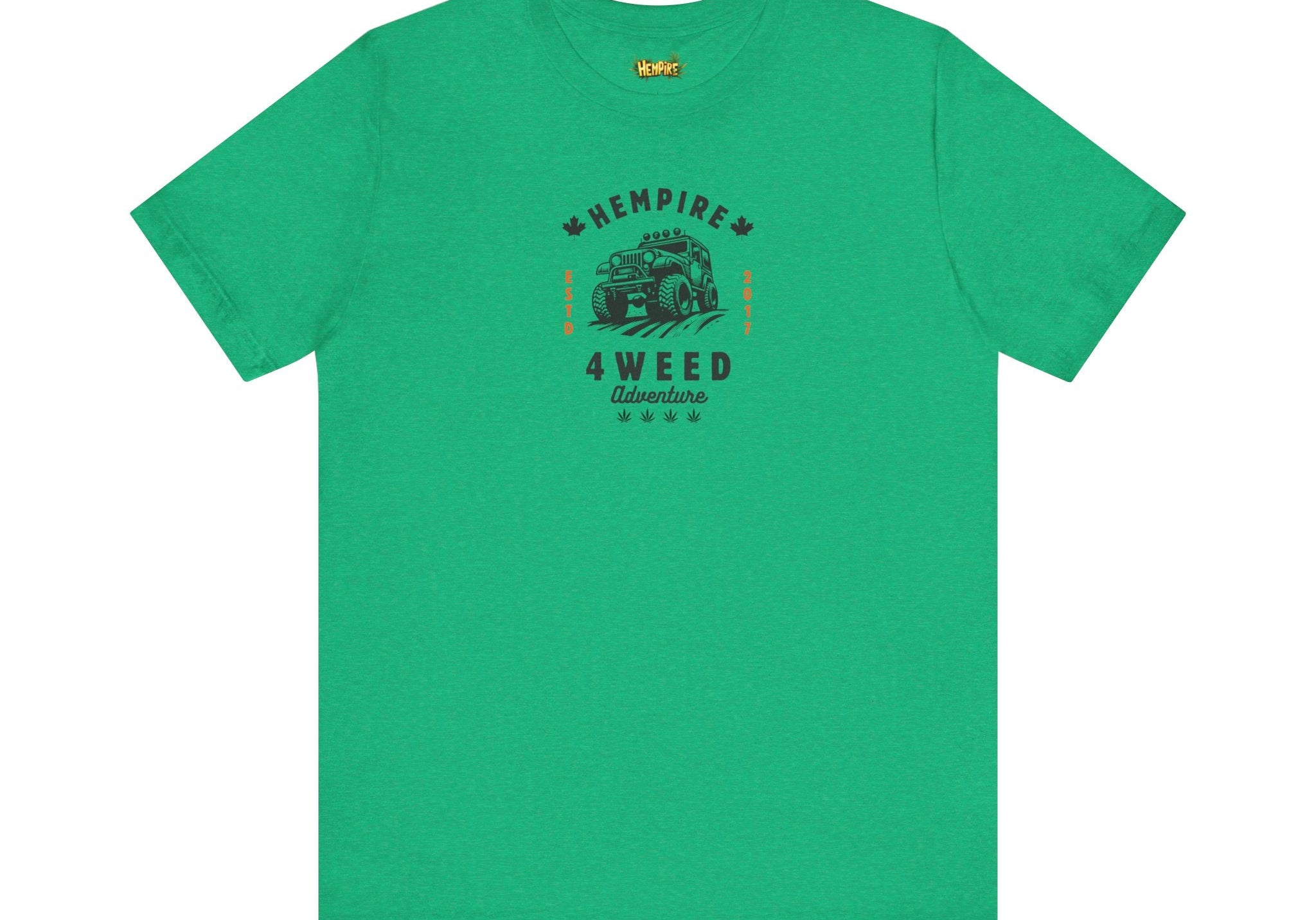 "Hempire Jeep" Short Sleeve Tee - High Roller Games Inc