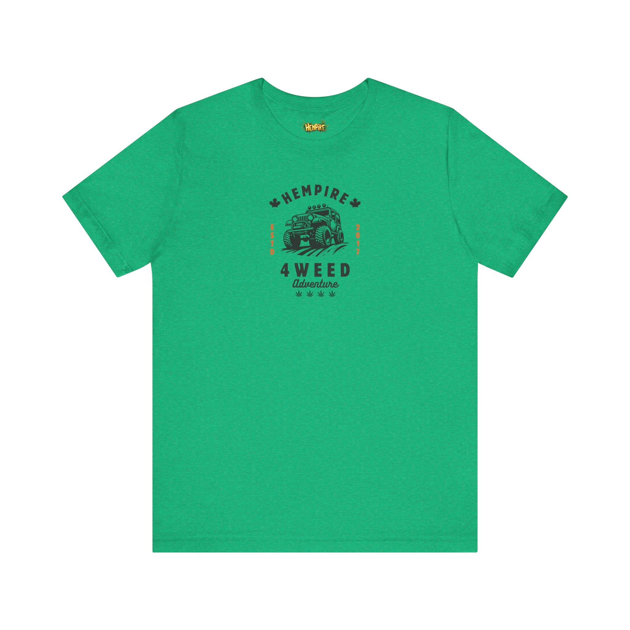 "Hempire Jeep" Short Sleeve Tee - High Roller Games Inc