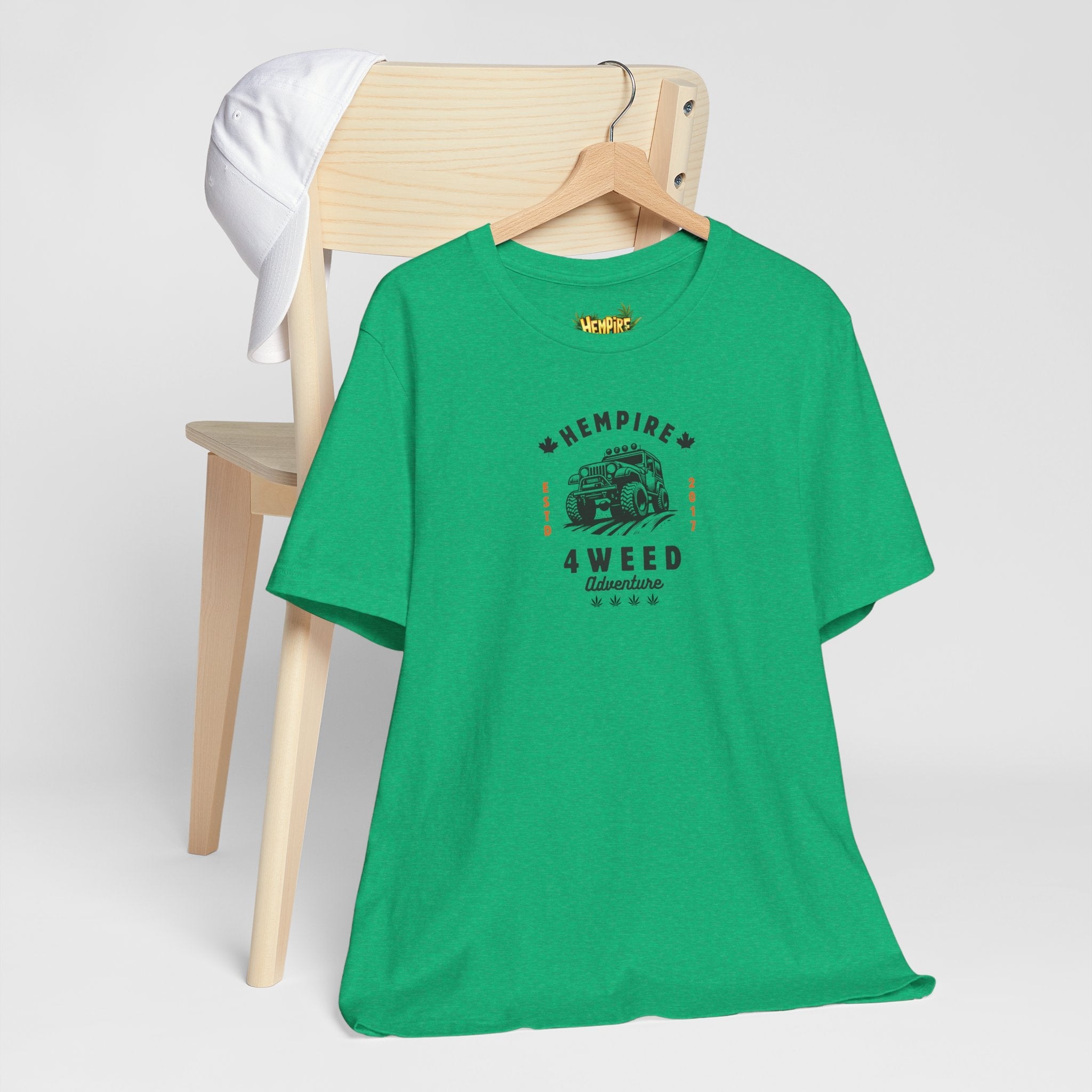 "Hempire Jeep" Short Sleeve Tee - High Roller Games Inc
