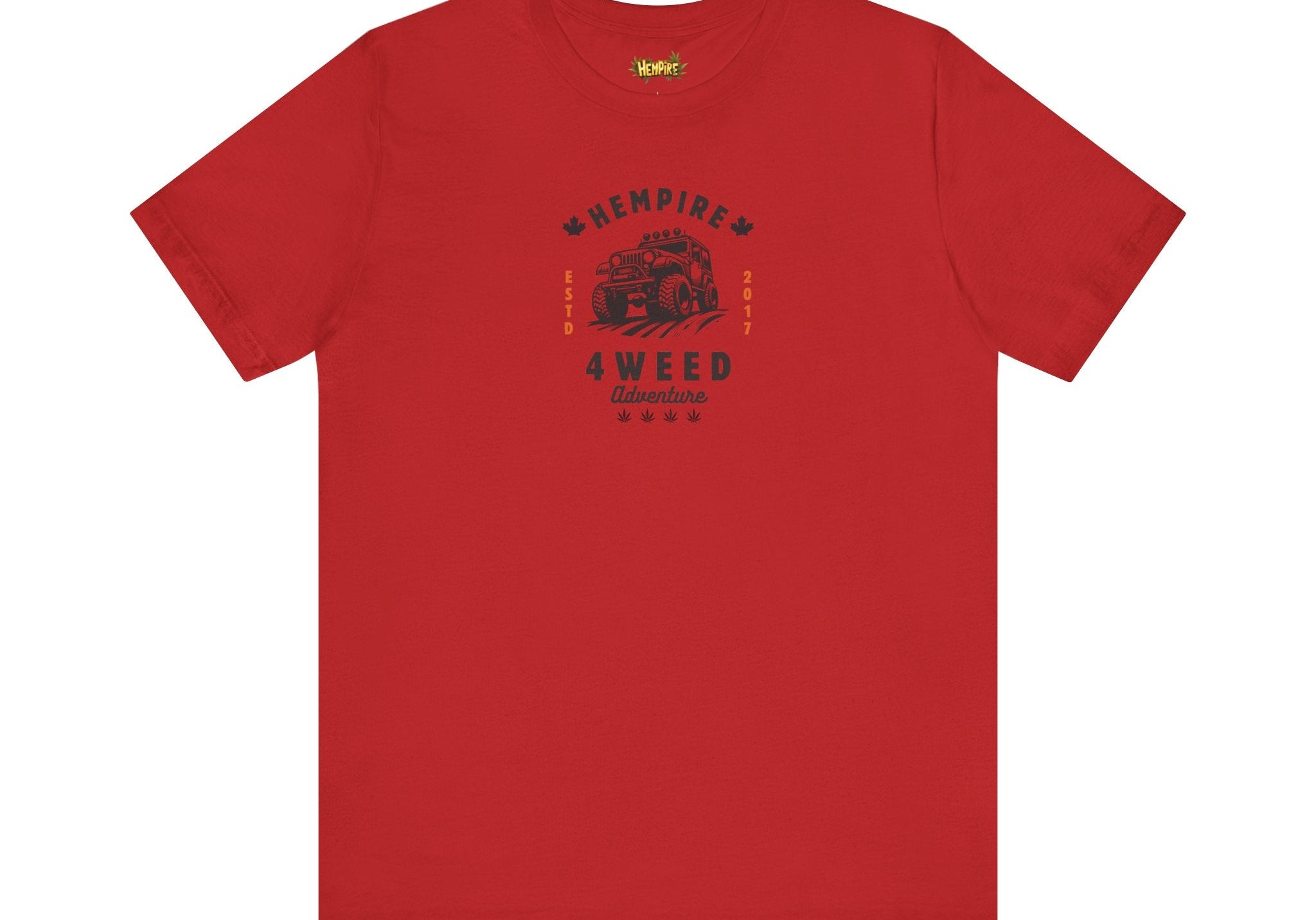 "Hempire Jeep" Short Sleeve Tee - High Roller Games Inc