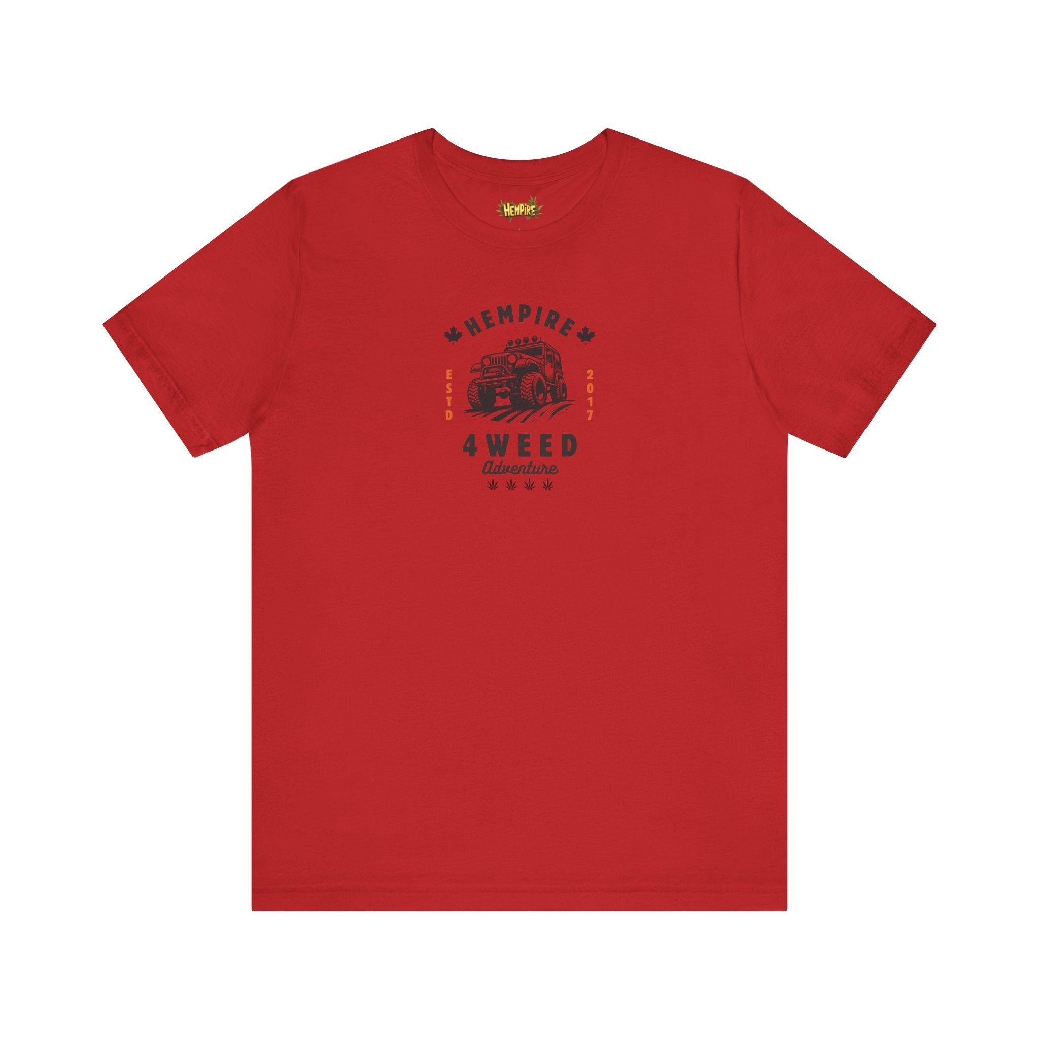 "Hempire Jeep" Short Sleeve Tee - High Roller Games Inc