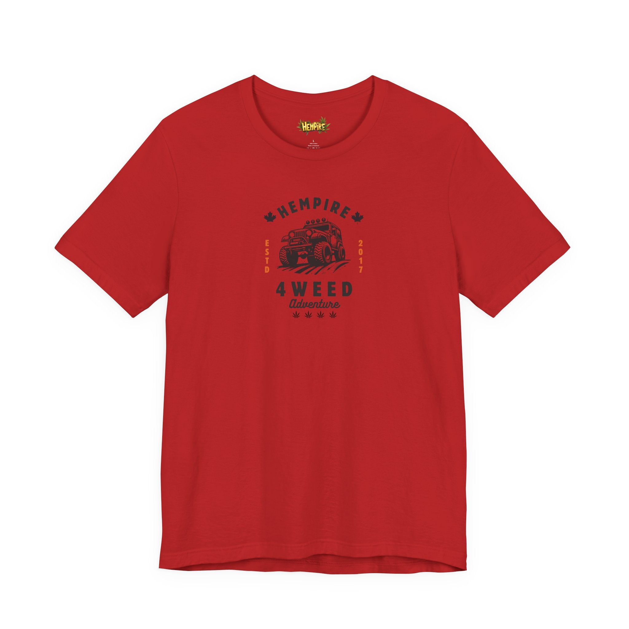 "Hempire Jeep" Short Sleeve Tee - High Roller Games Inc