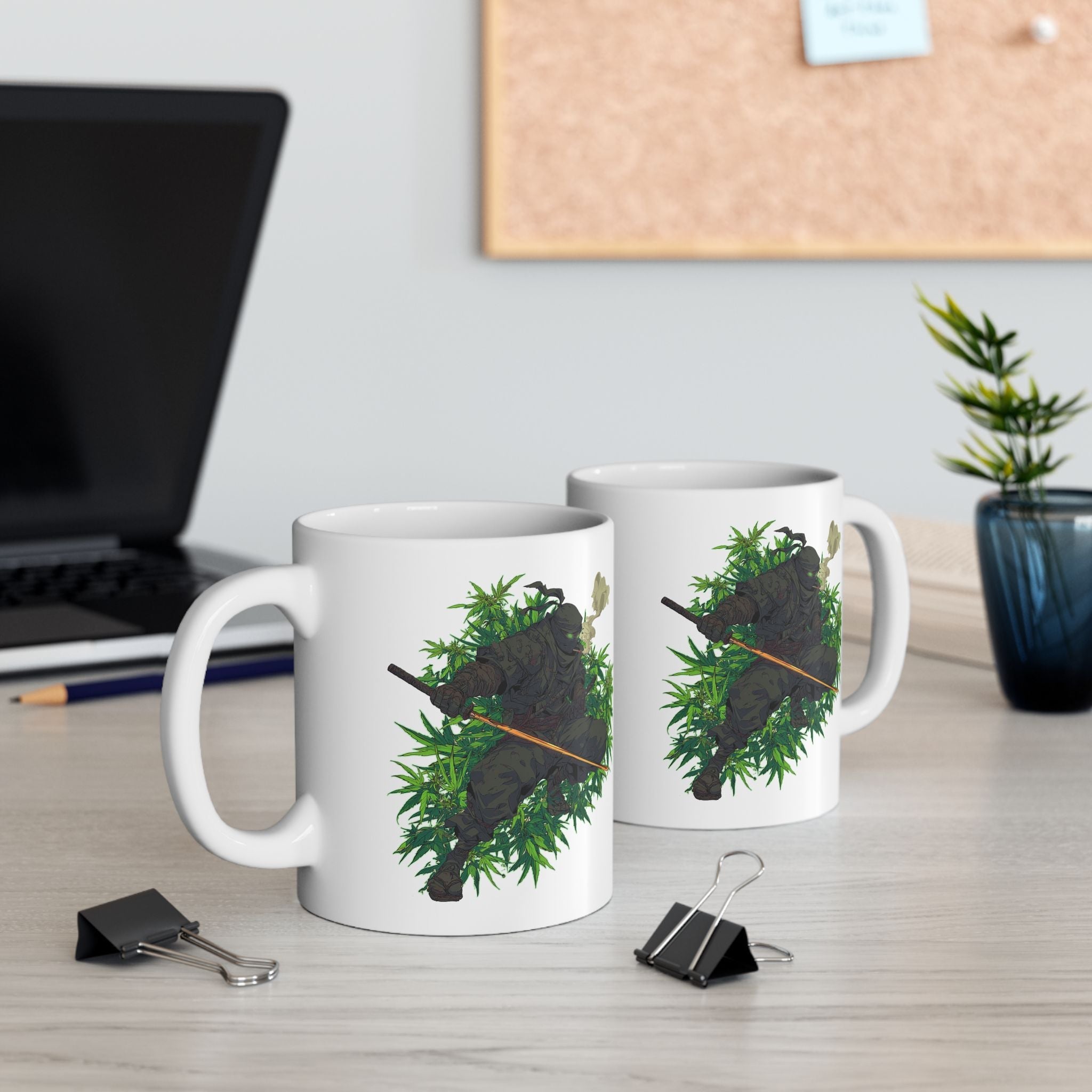 "Hempire Ninja" Ceramic Mug - High Roller Games Inc