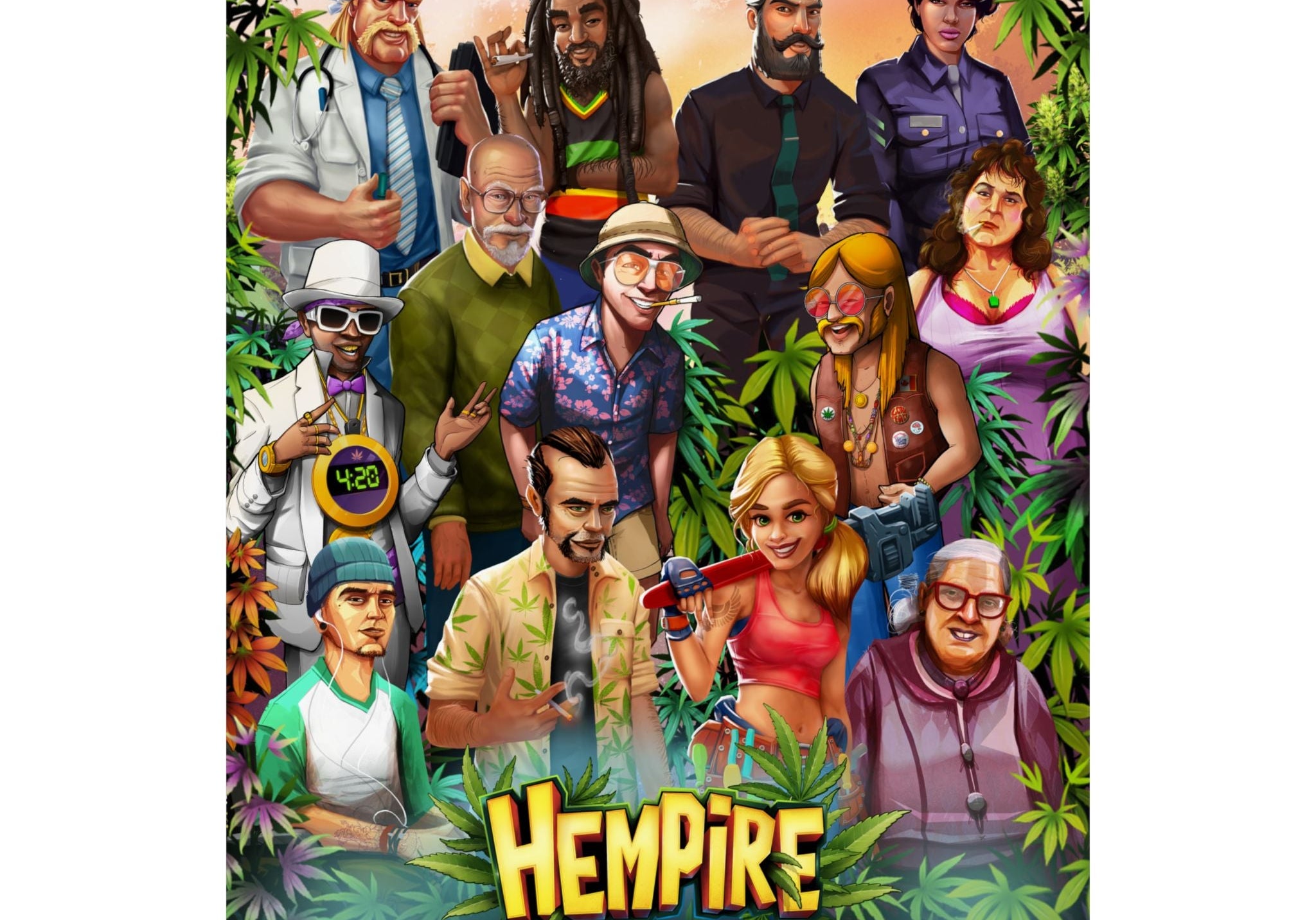 "Hempire" Poster 16 x 20 - High Roller Games Inc