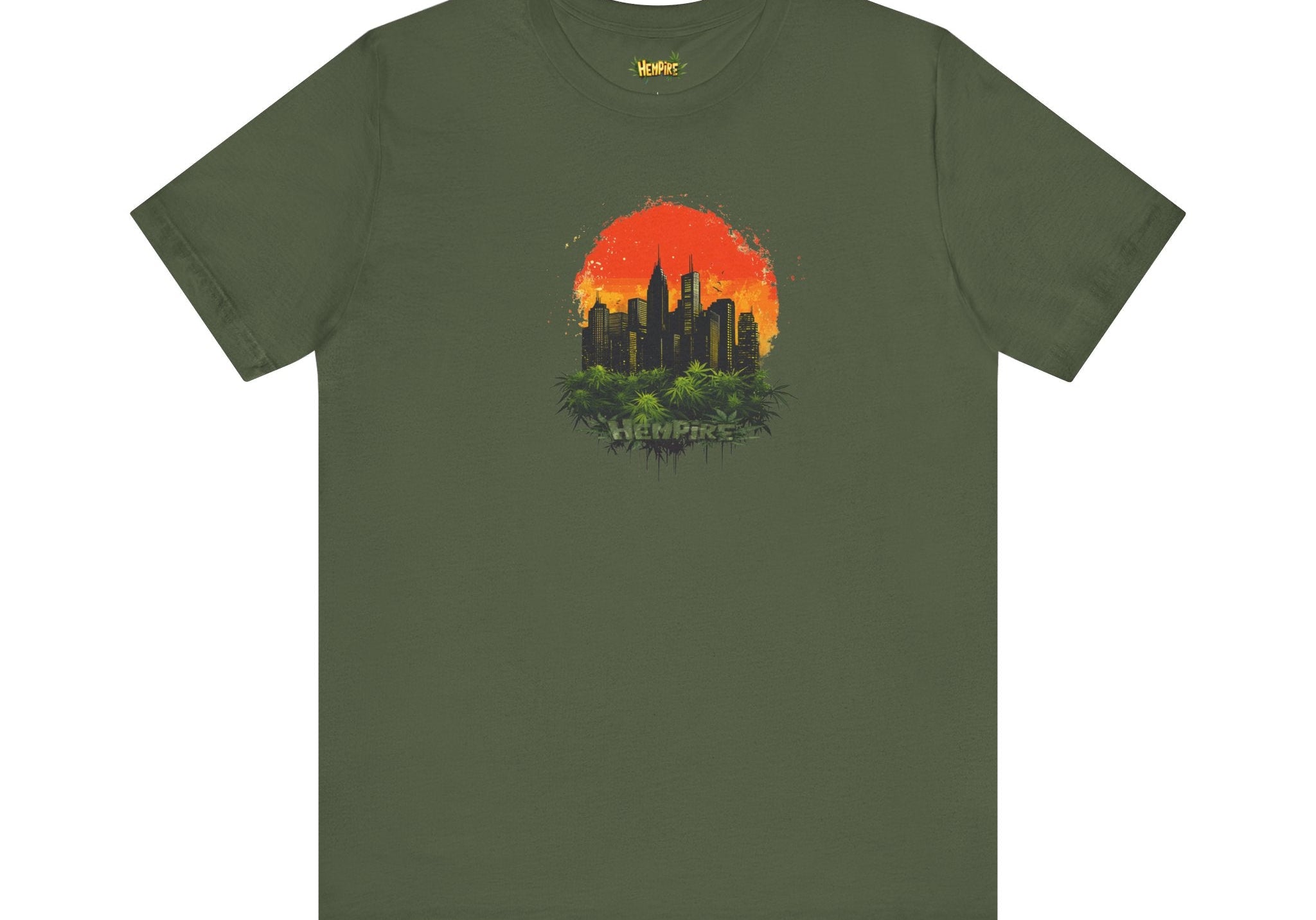 "Hempire Sunset City" Short Sleeve Tee - High Roller Games Inc