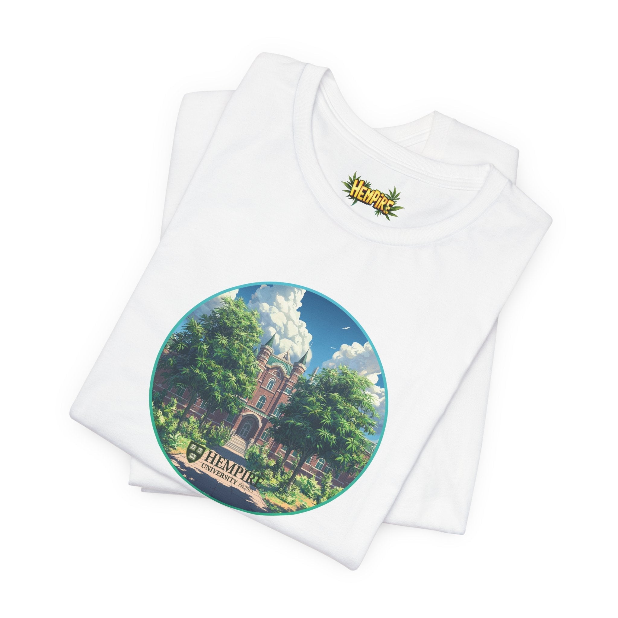 "Hempire University" Short Sleeve Tee - High Roller Games Inc
