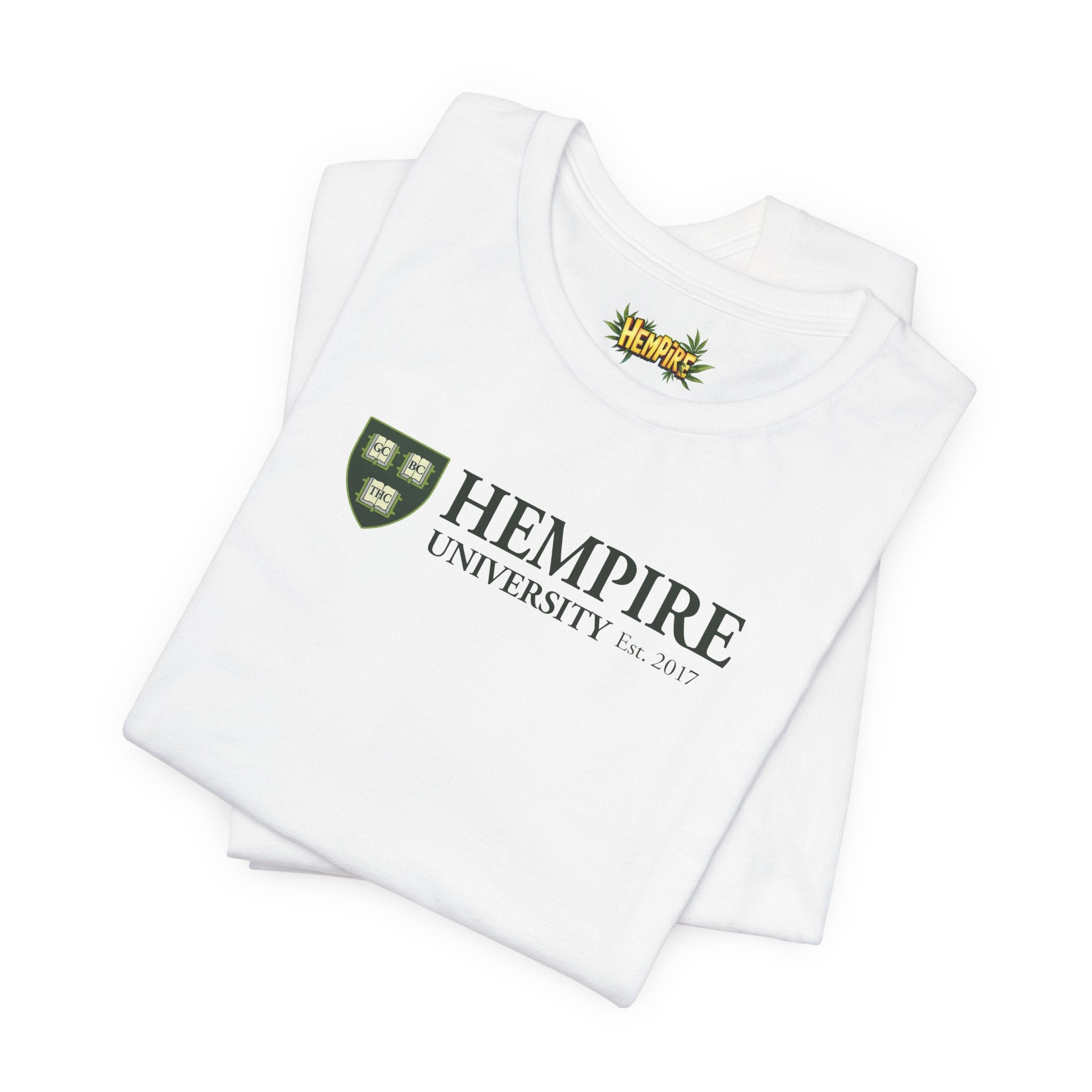 "Hempire University" Short Sleeve Tee - High Roller Games Inc