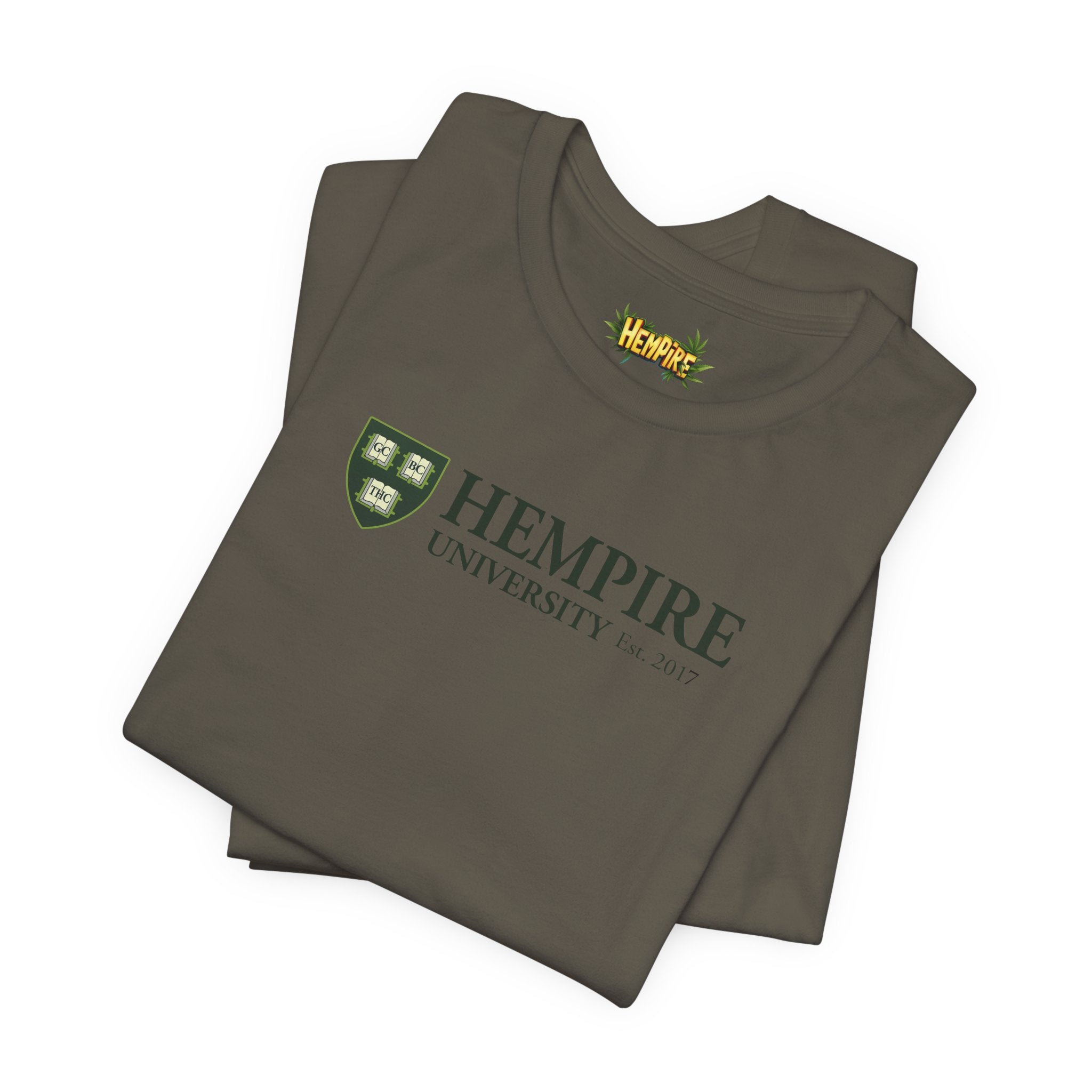 "Hempire University" Short Sleeve Tee - High Roller Games Inc