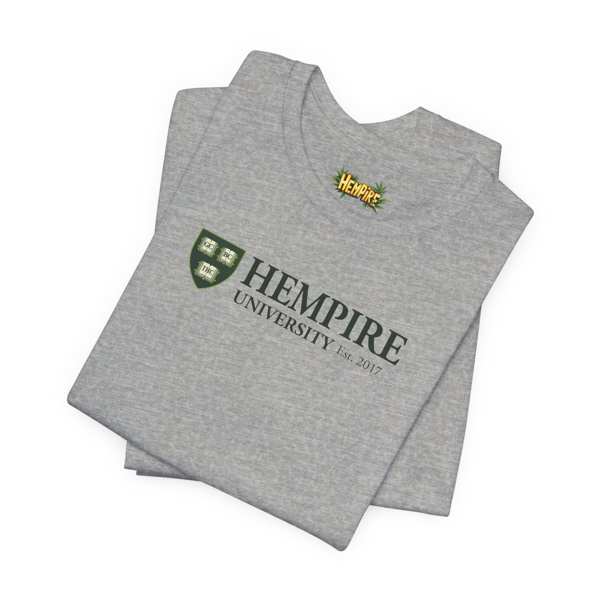 "Hempire University" Short Sleeve Tee - High Roller Games Inc