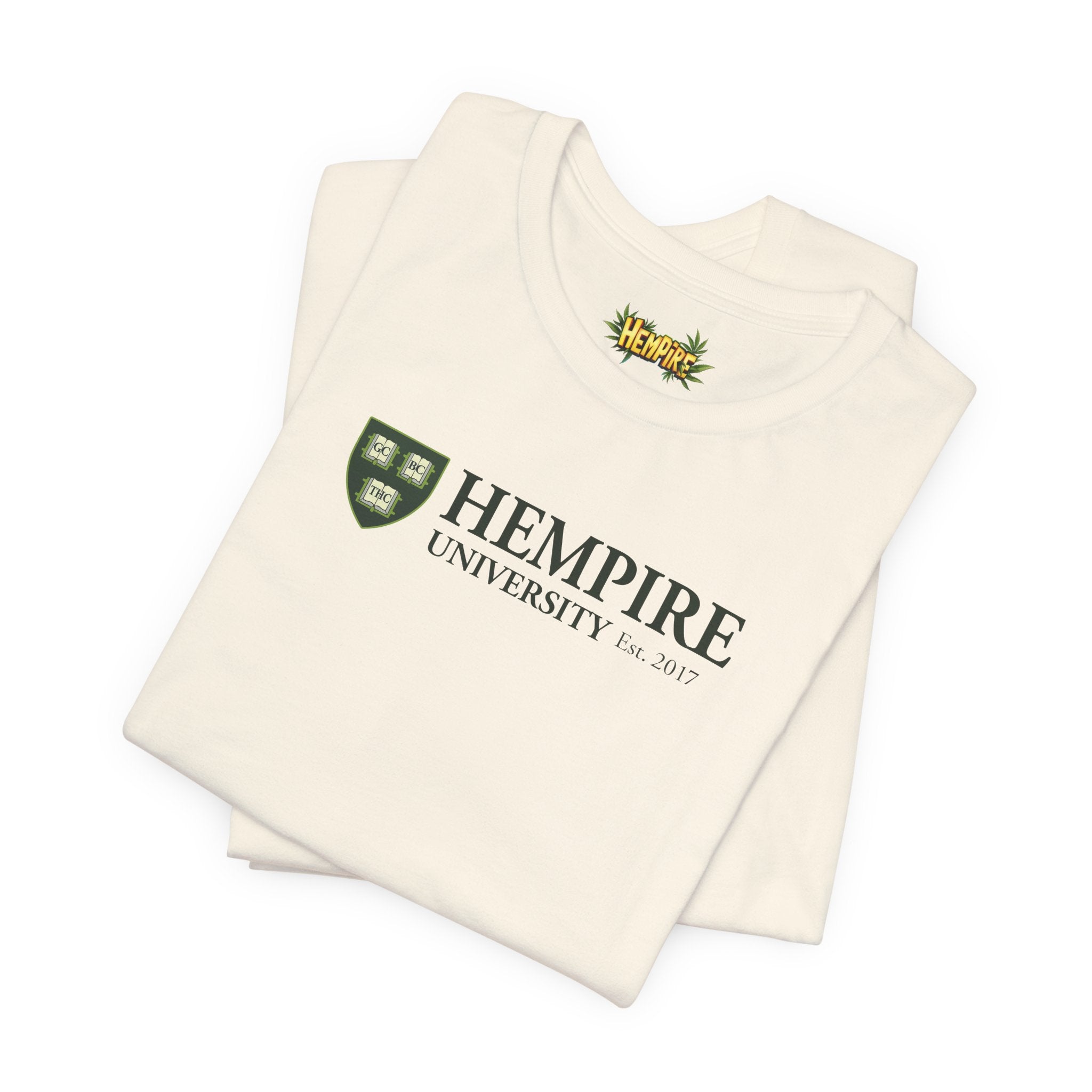 "Hempire University" Short Sleeve Tee - High Roller Games Inc