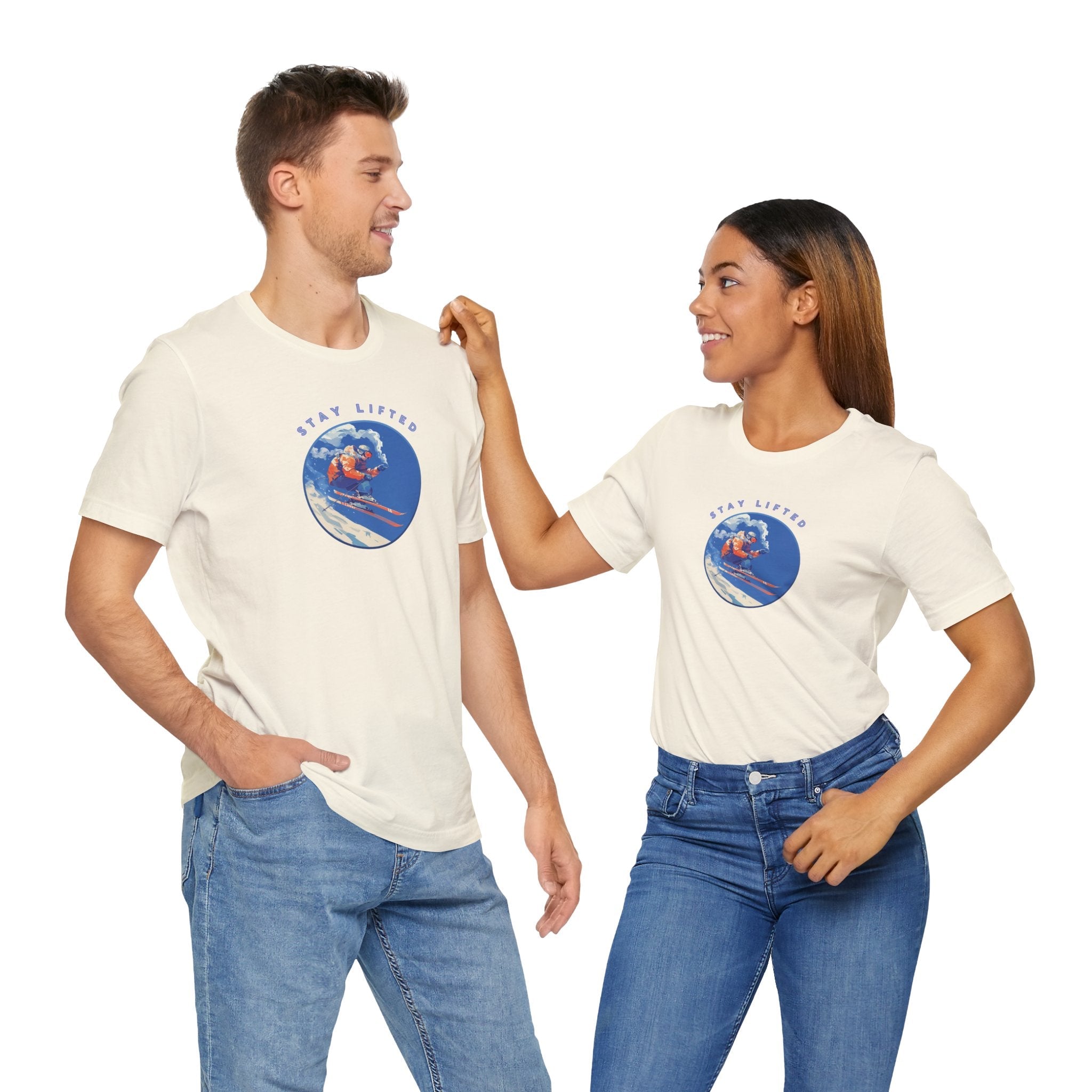 "High Ski" Short Sleeve Tee - High Roller Games Inc