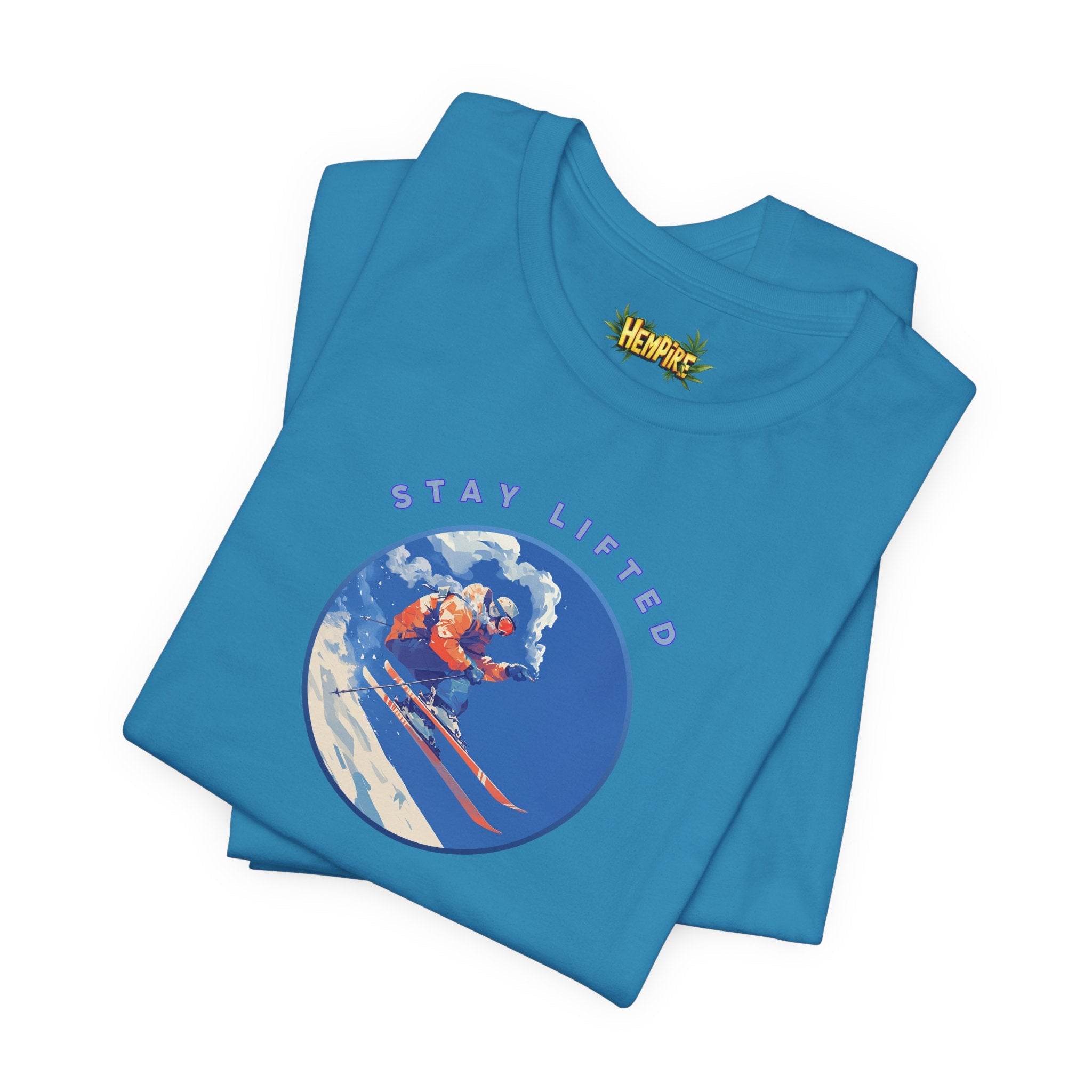 "High Ski" Short Sleeve Tee - High Roller Games Inc