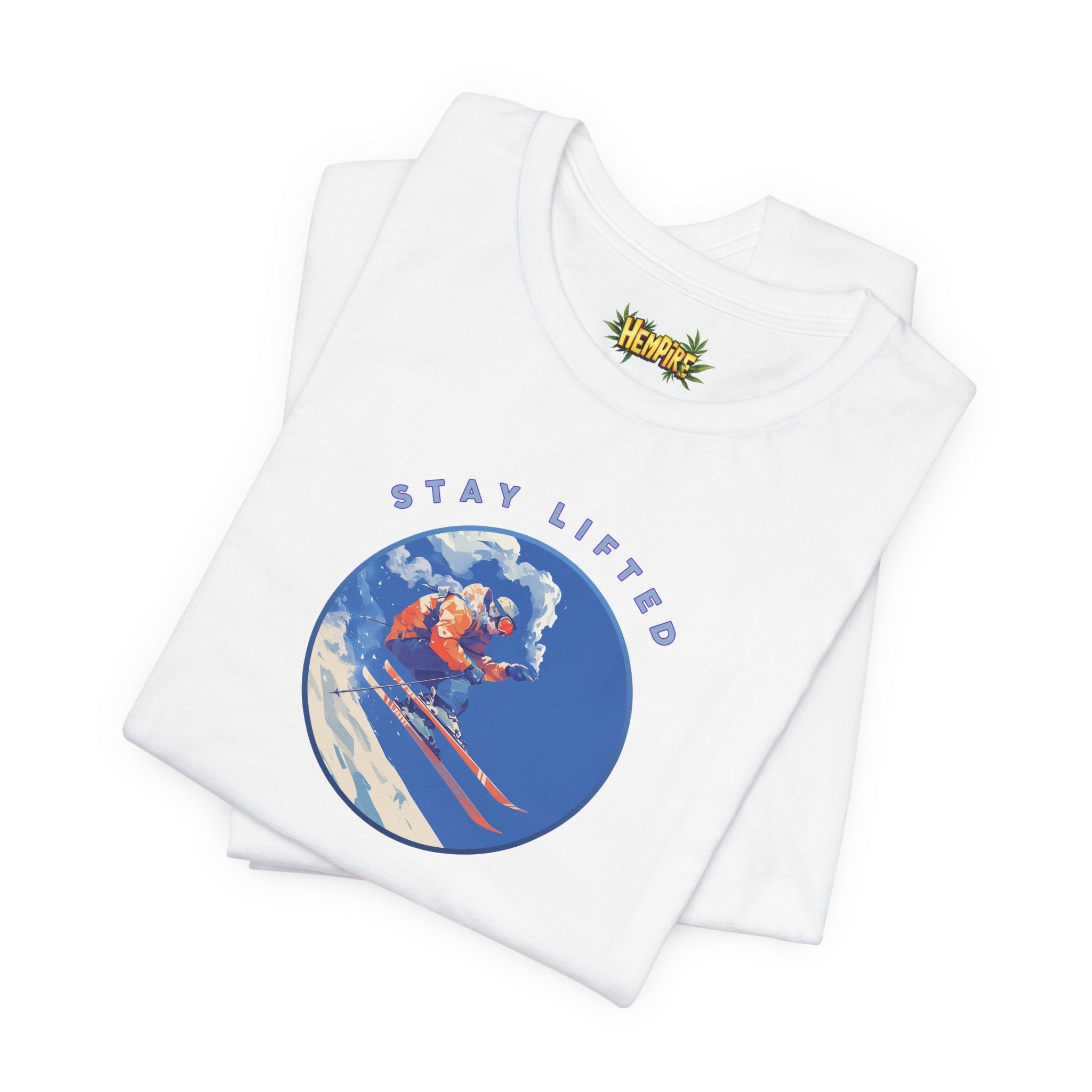 "High Ski" Short Sleeve Tee - High Roller Games Inc