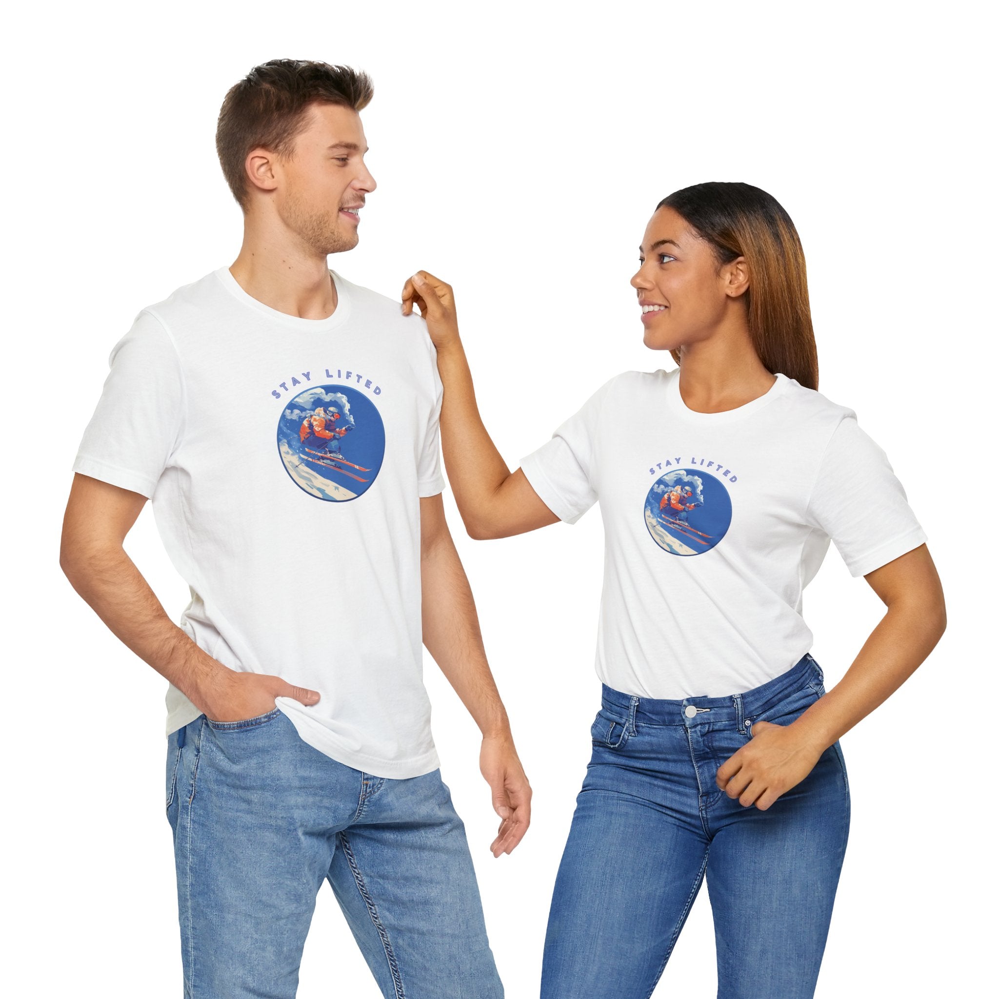 "High Ski" Short Sleeve Tee - High Roller Games Inc