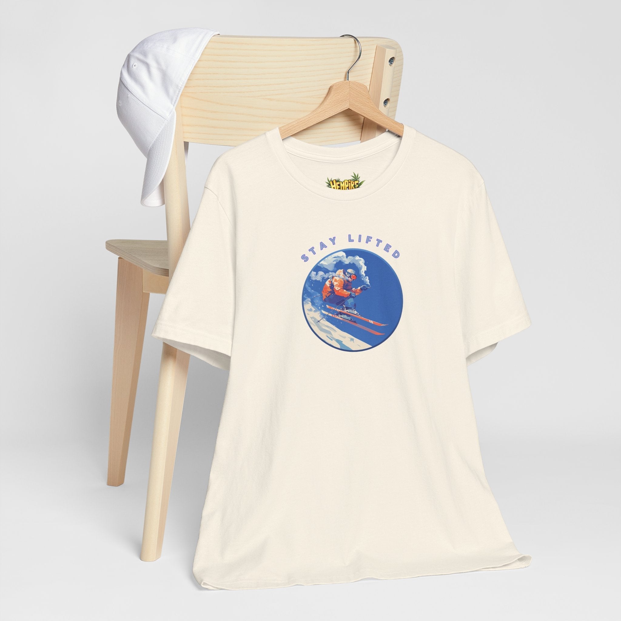 "High Ski" Short Sleeve Tee - High Roller Games Inc