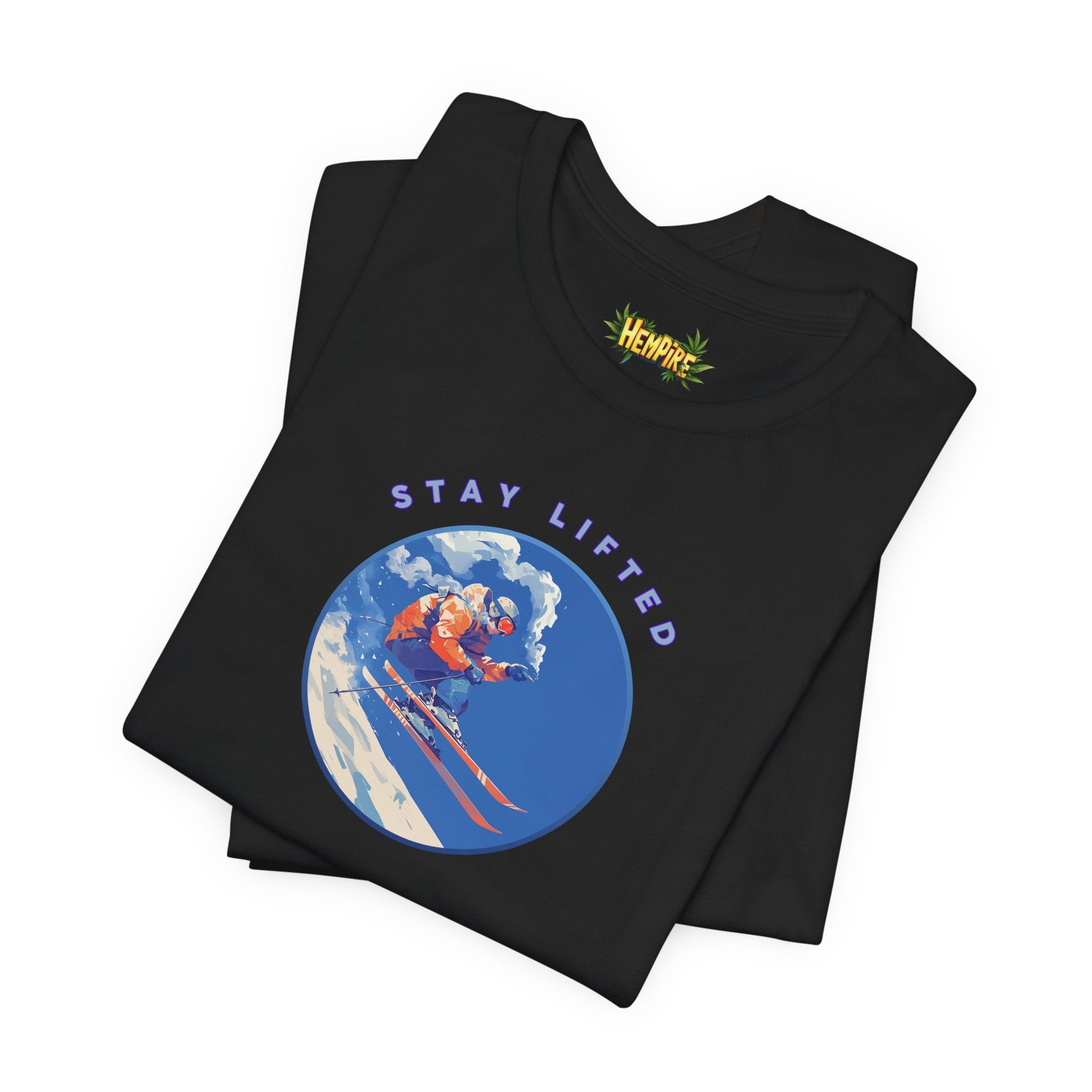 "High Ski" Short Sleeve Tee - High Roller Games Inc