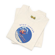 "High Ski" Short Sleeve Tee - High Roller Games Inc