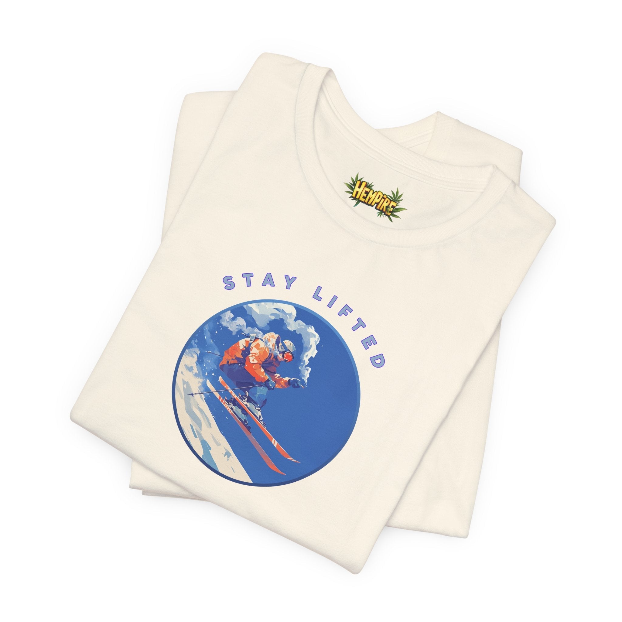 "High Ski" Short Sleeve Tee - High Roller Games Inc