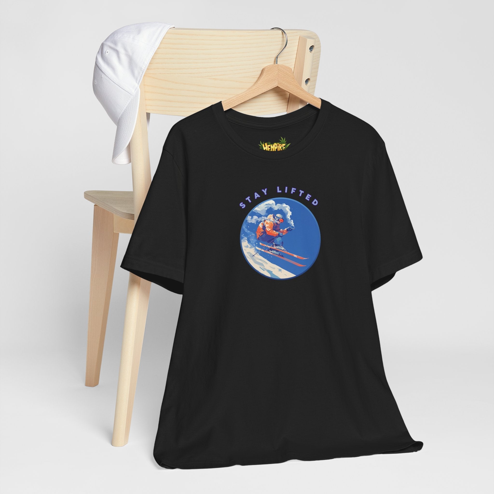"High Ski" Short Sleeve Tee - High Roller Games Inc
