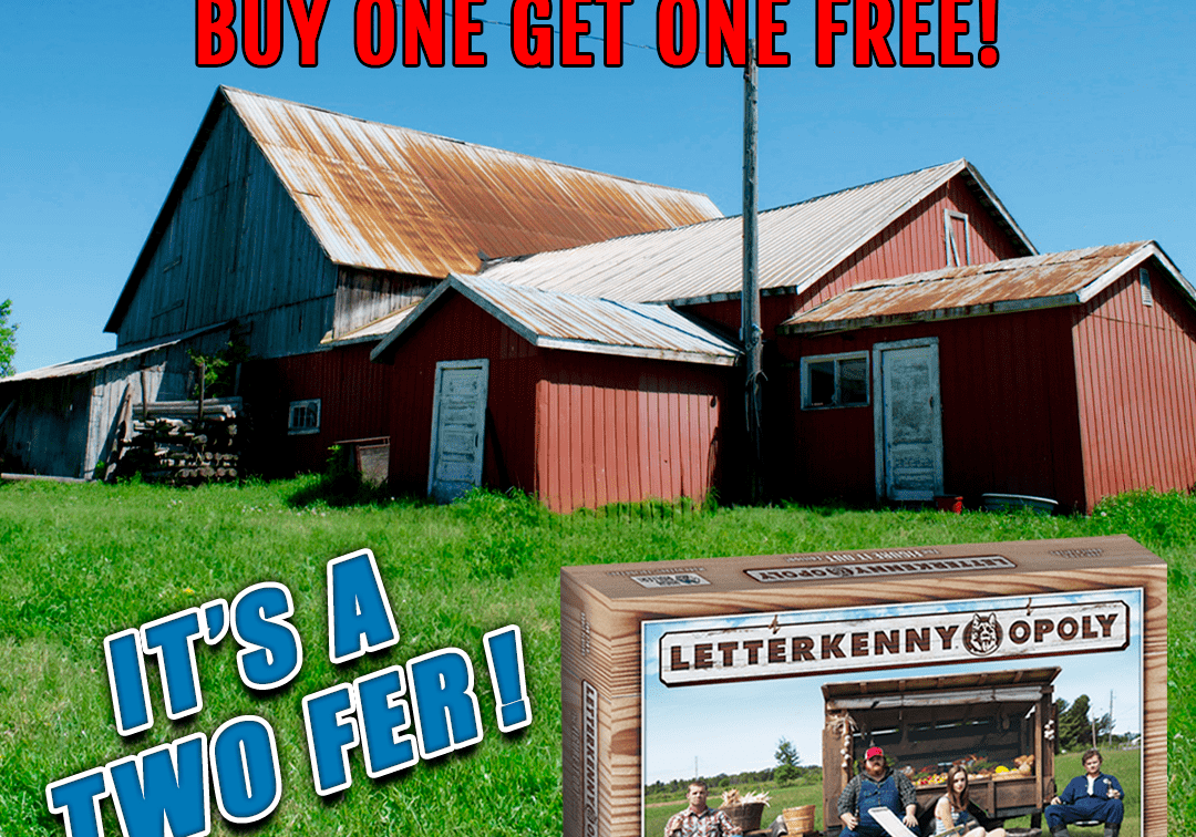 Letterkenny Opoly: Figure It Out Edition - High Roller Games Inc