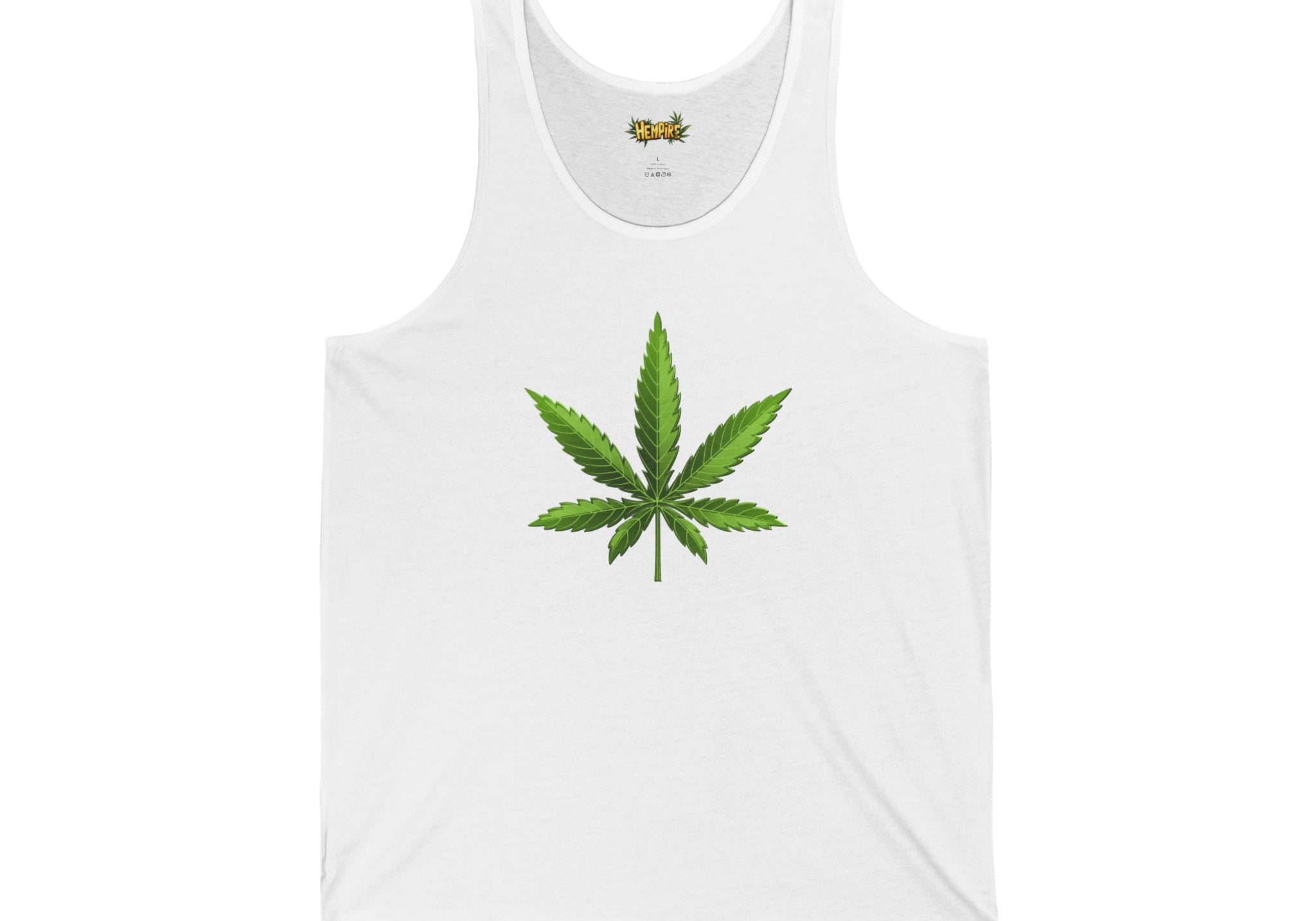 "Mayor's Aid Leaf" Unisex Jersey Tank - High Roller Games Inc