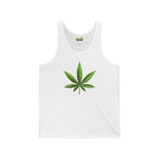 "Mayor's Aid Leaf" Unisex Jersey Tank - High Roller Games Inc