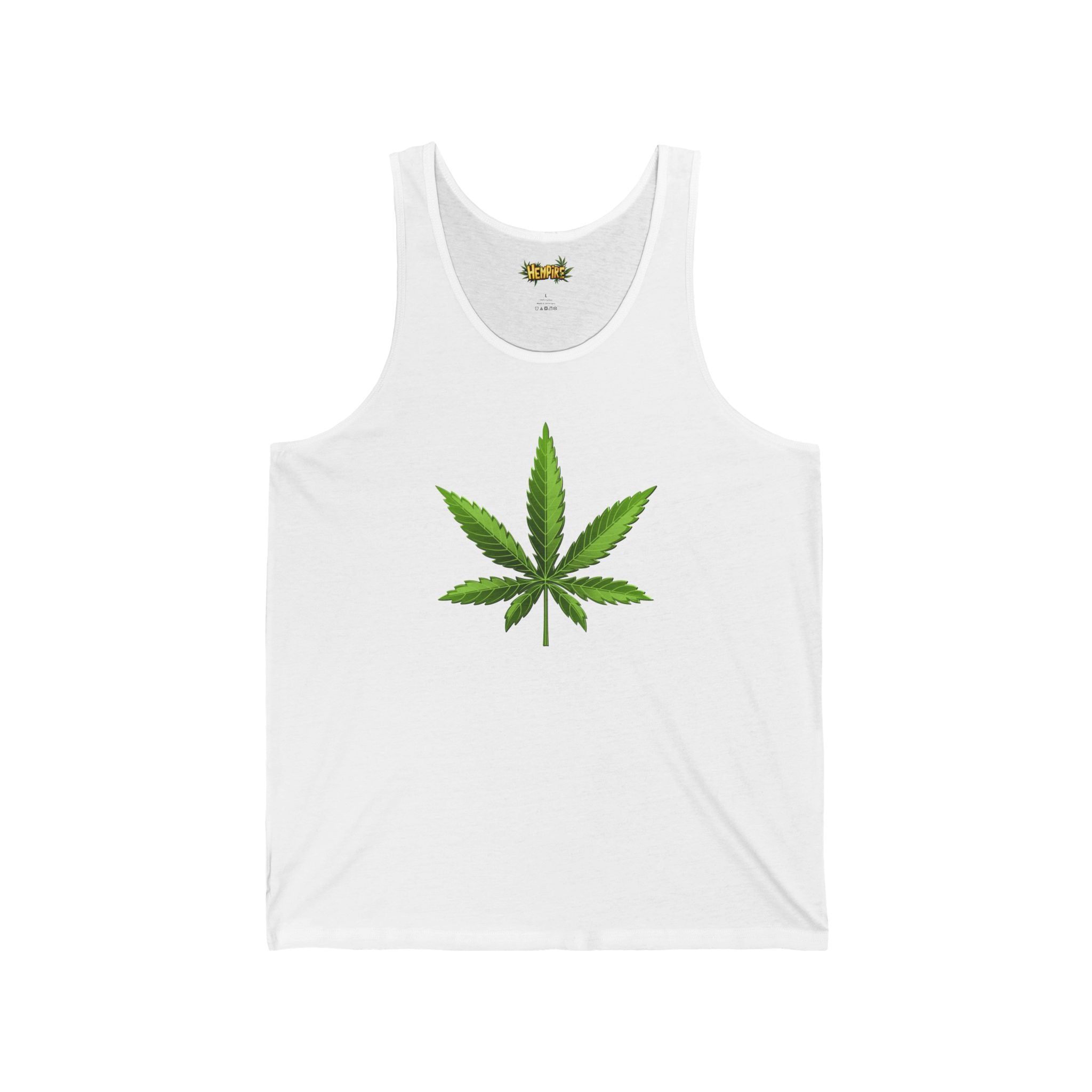 "Mayor's Aid Leaf" Unisex Jersey Tank - High Roller Games Inc