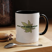 Mind Your Own Business Ceramic Coffee Mug - High Roller Games Inc