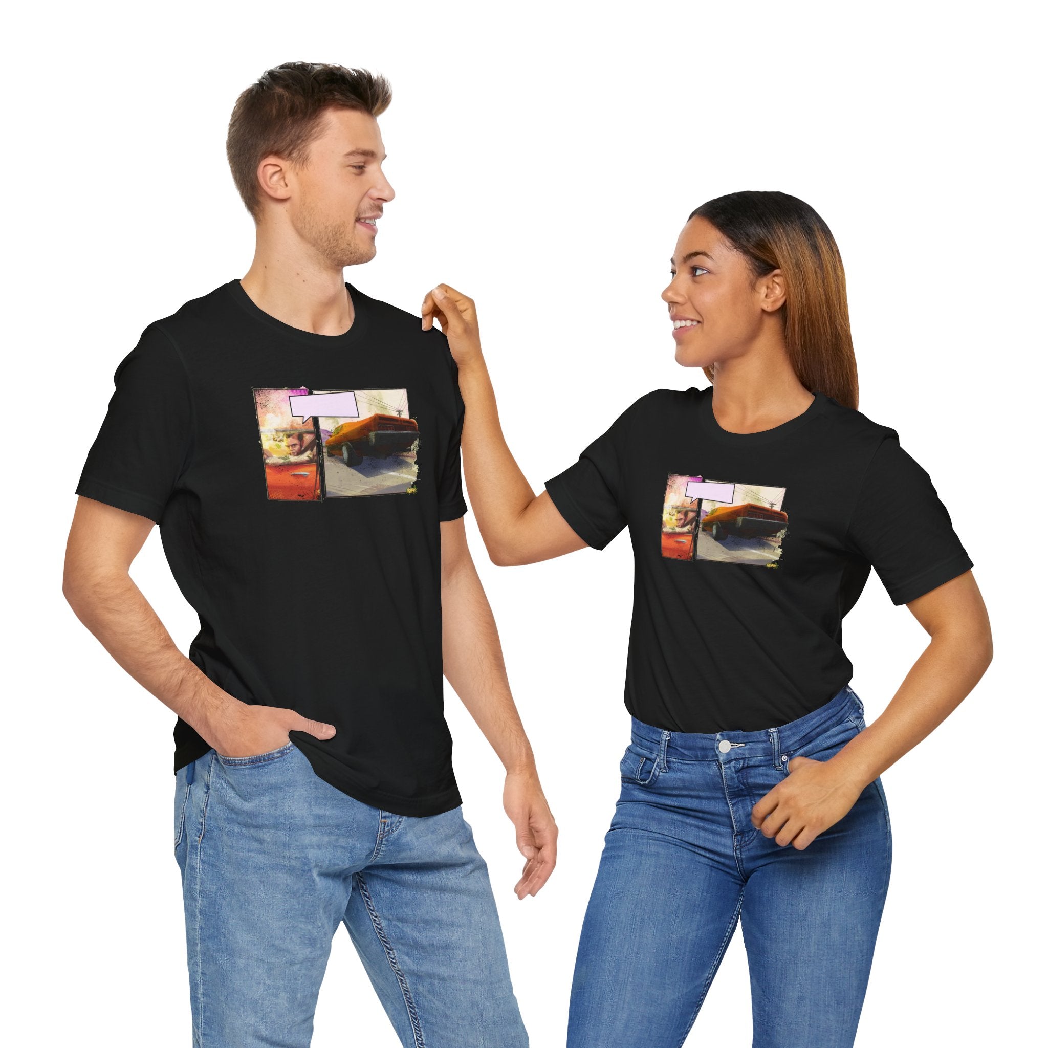 Personalized "Uncle Danny Car" Short Sleeve Tee - High Roller Games Inc