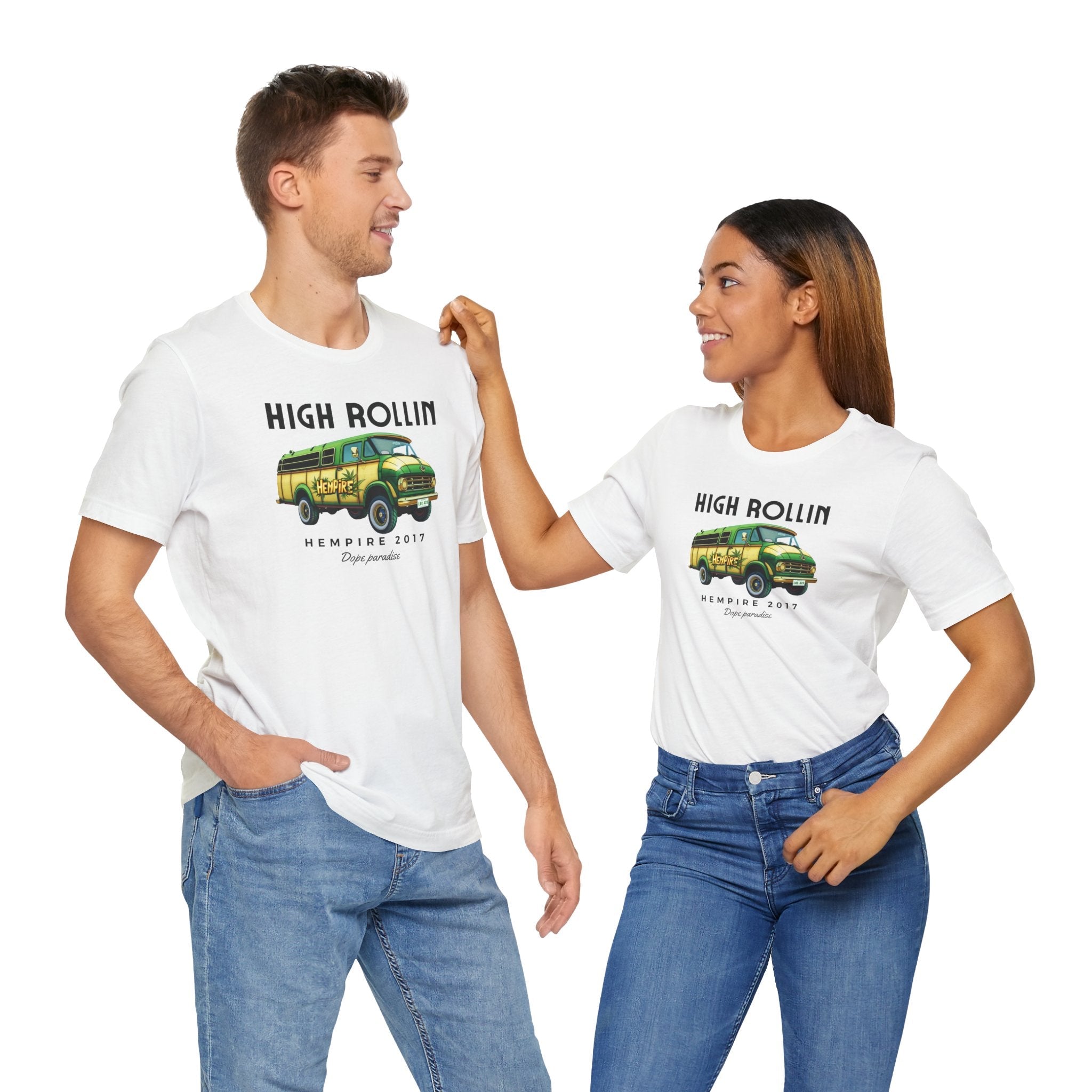 Personalized "You Choose Image!" Short Sleeve Tee - High Roller Games Inc