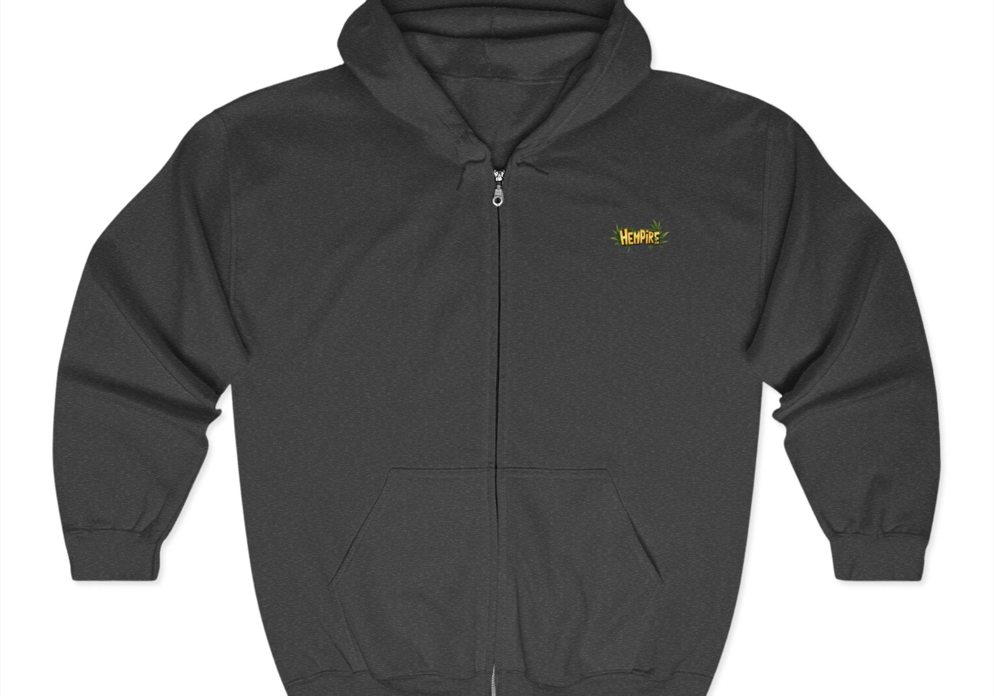 Personalized - You choose! "Strains" Unisex Heavy Blend™ Full Zip Hooded Sweatshirt - High Roller Games Inc