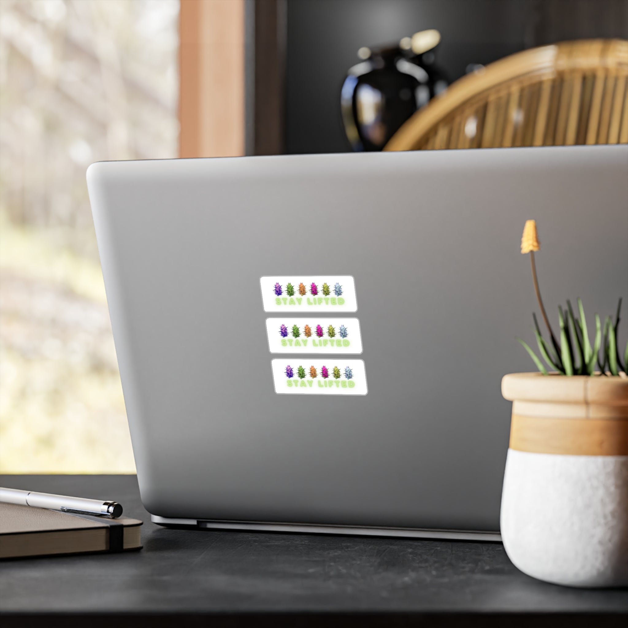 "Stay Lifted Buds" Stickers - High Roller Games Inc