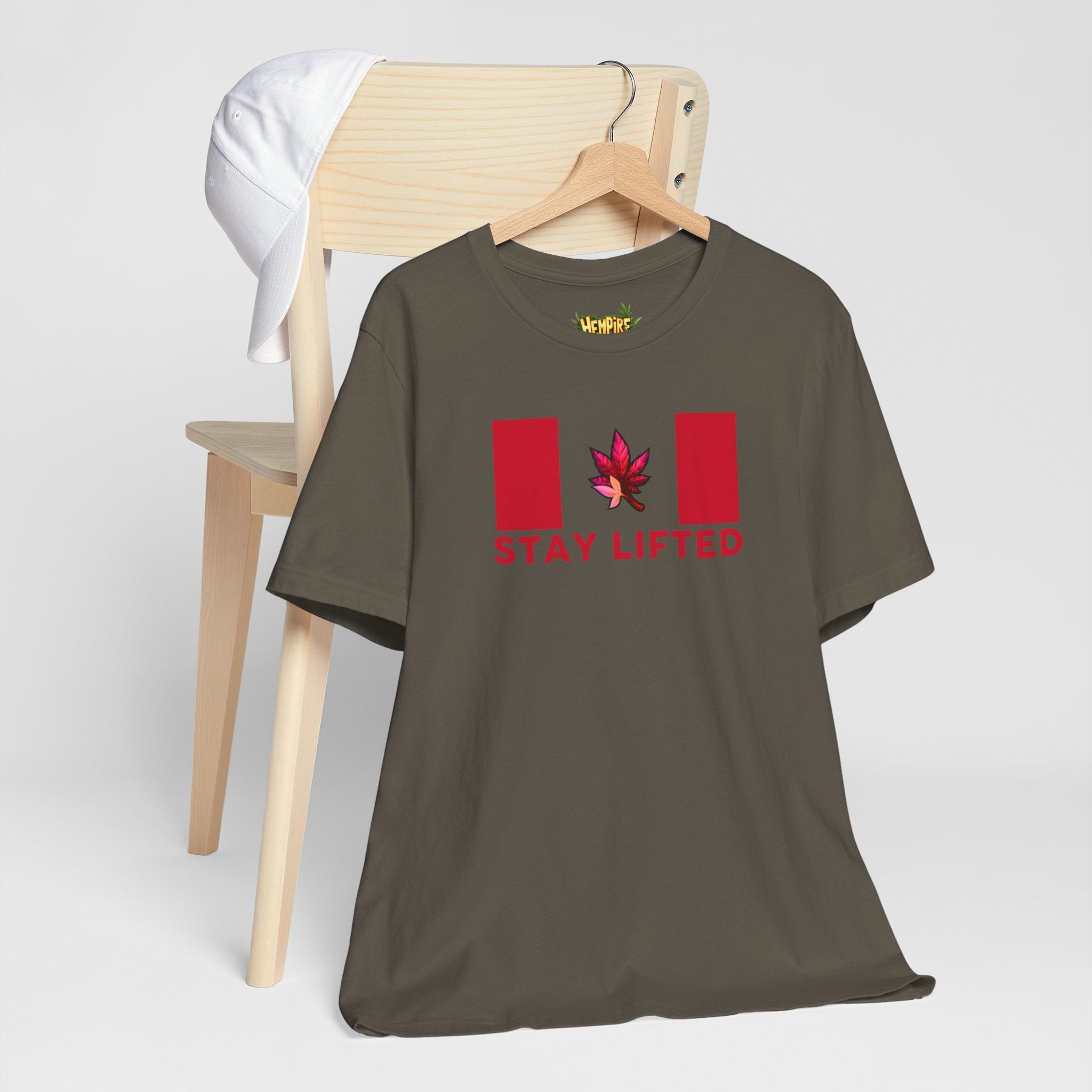 "Stay Lifted Canada" Short Sleeve Tee - High Roller Games Inc