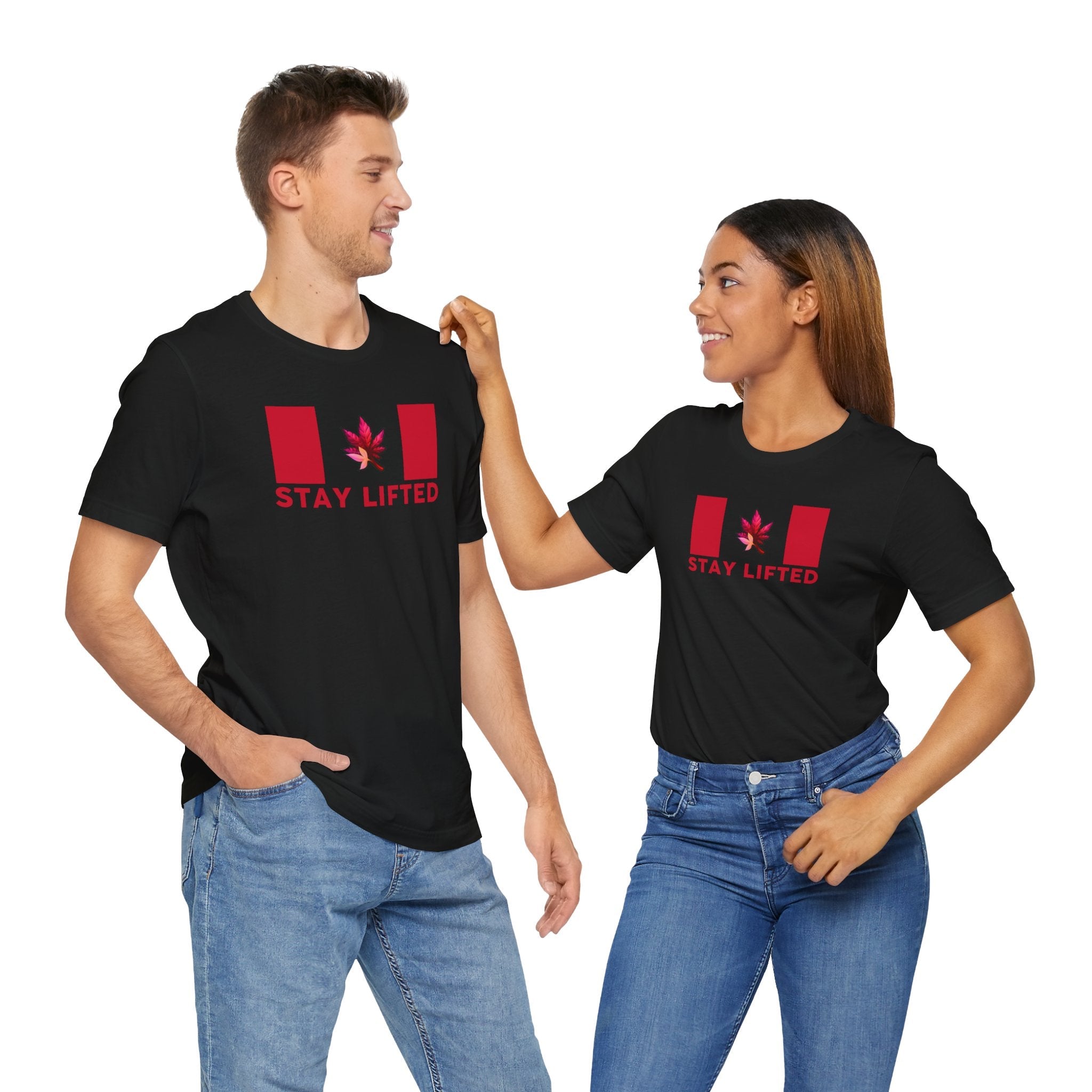 "Stay Lifted Canada" Short Sleeve Tee - High Roller Games Inc