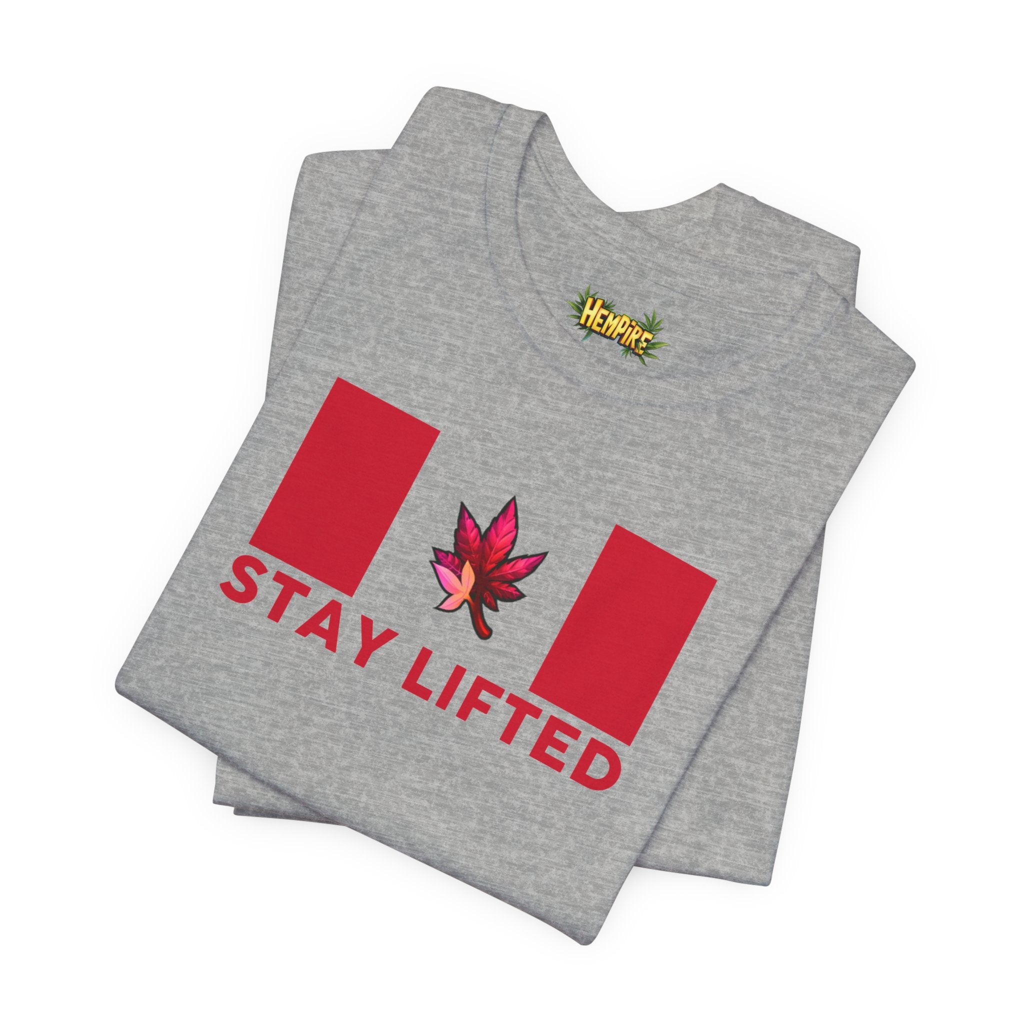 "Stay Lifted Canada" Short Sleeve Tee - High Roller Games Inc