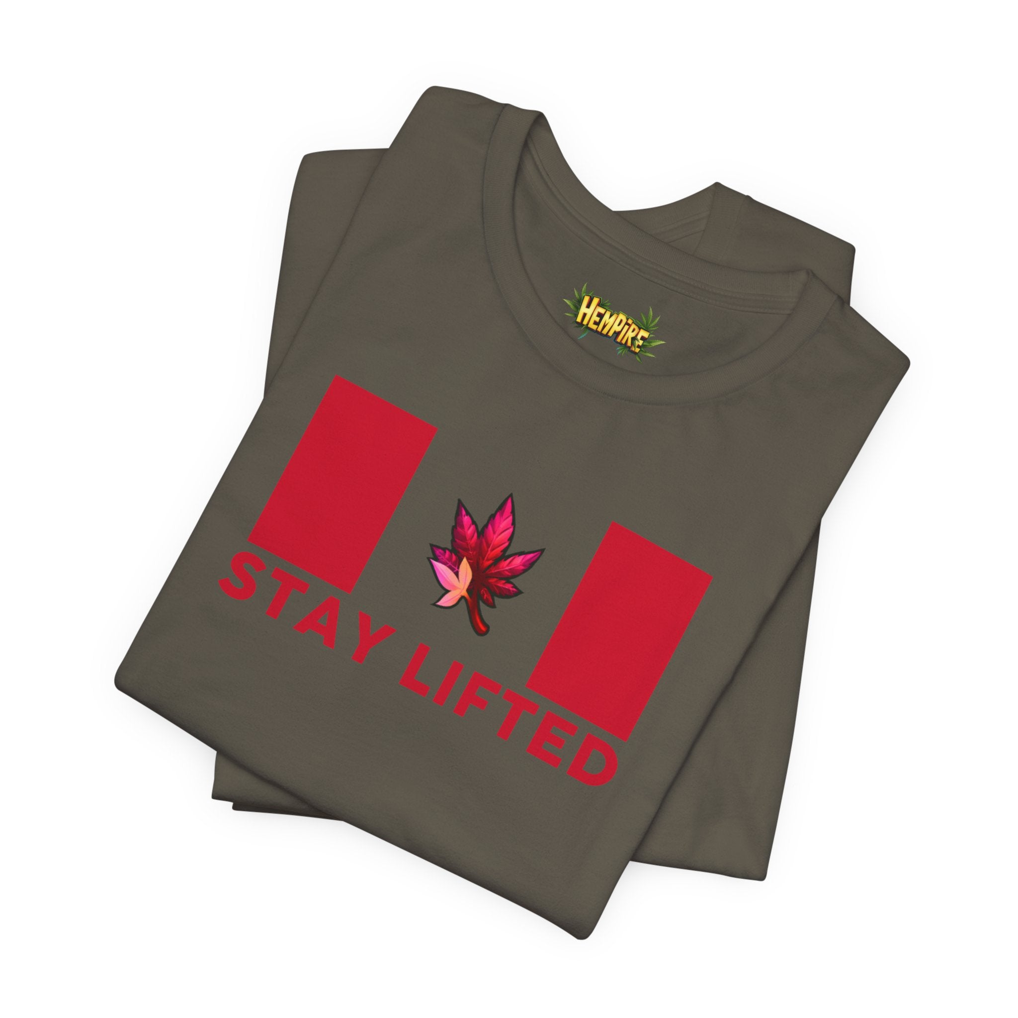 "Stay Lifted Canada" Short Sleeve Tee - High Roller Games Inc