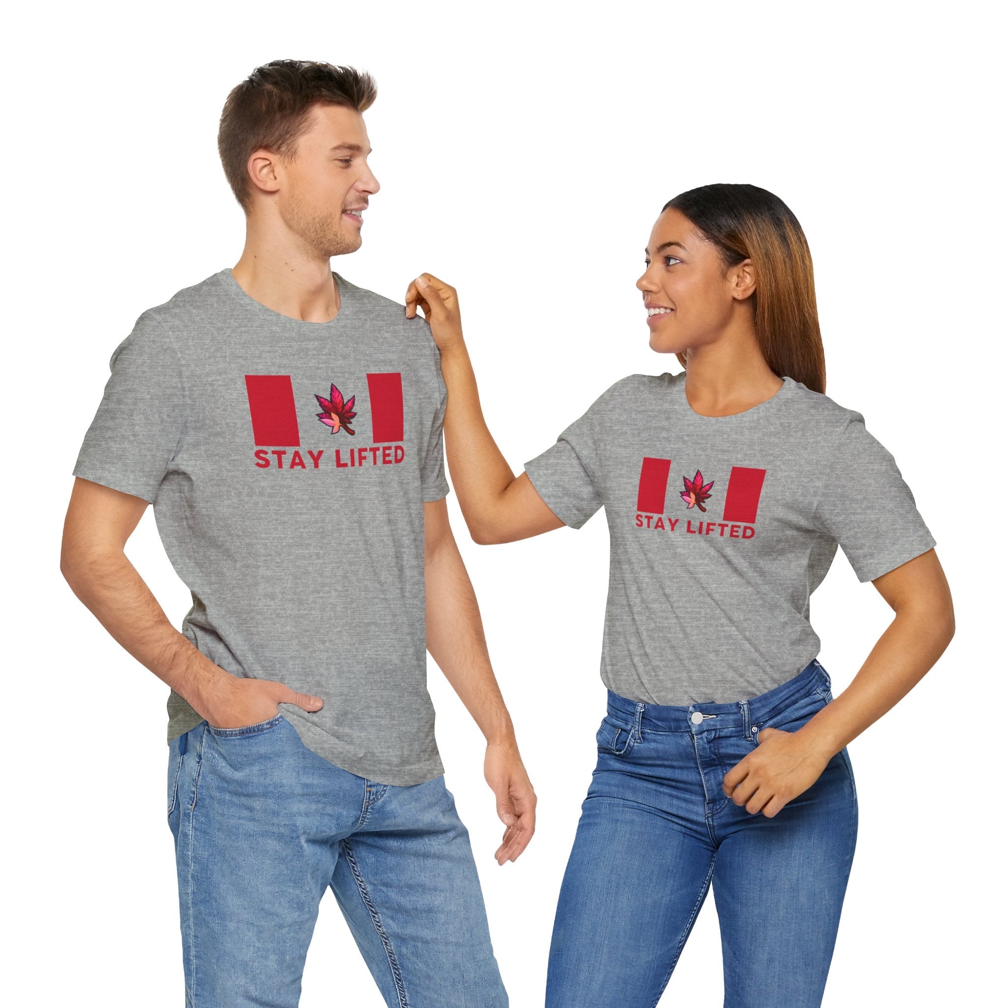 "Stay Lifted Canada" Short Sleeve Tee - High Roller Games Inc