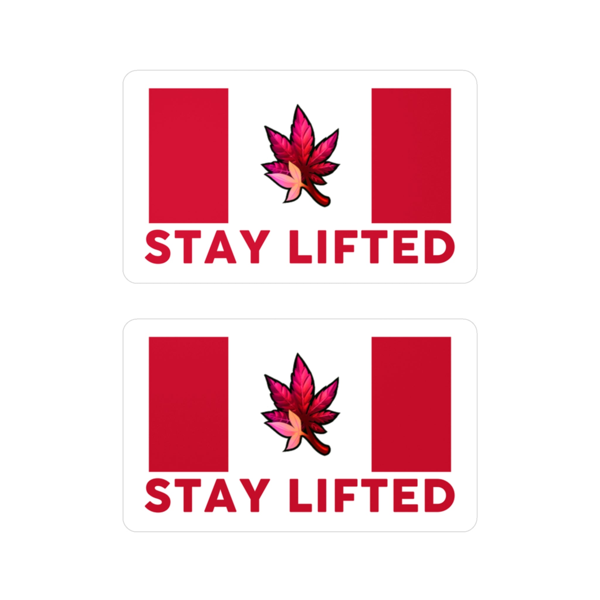 "Stay Lifted Canada" Stickers - High Roller Games Inc