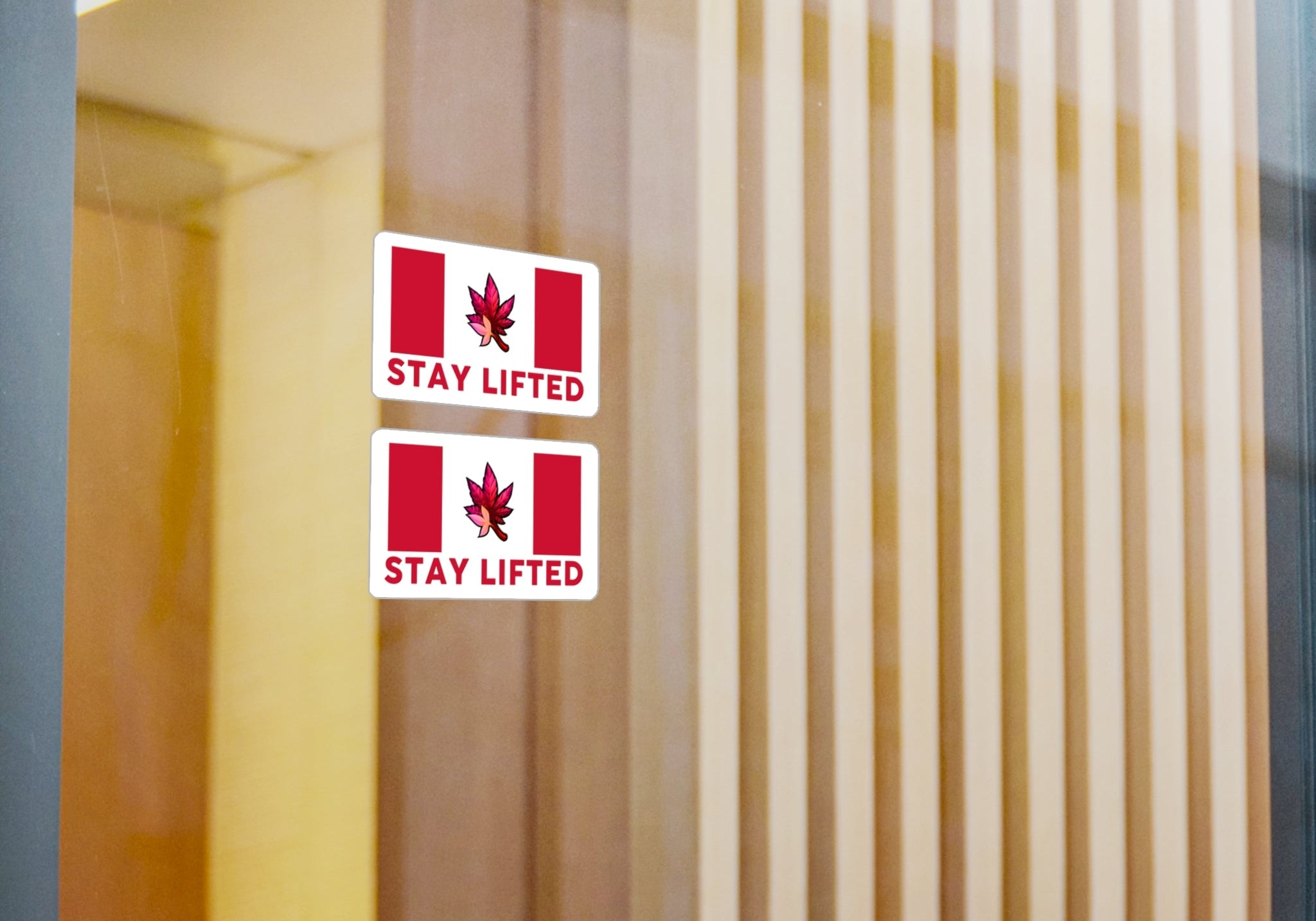 "Stay Lifted Canada" Stickers - High Roller Games Inc