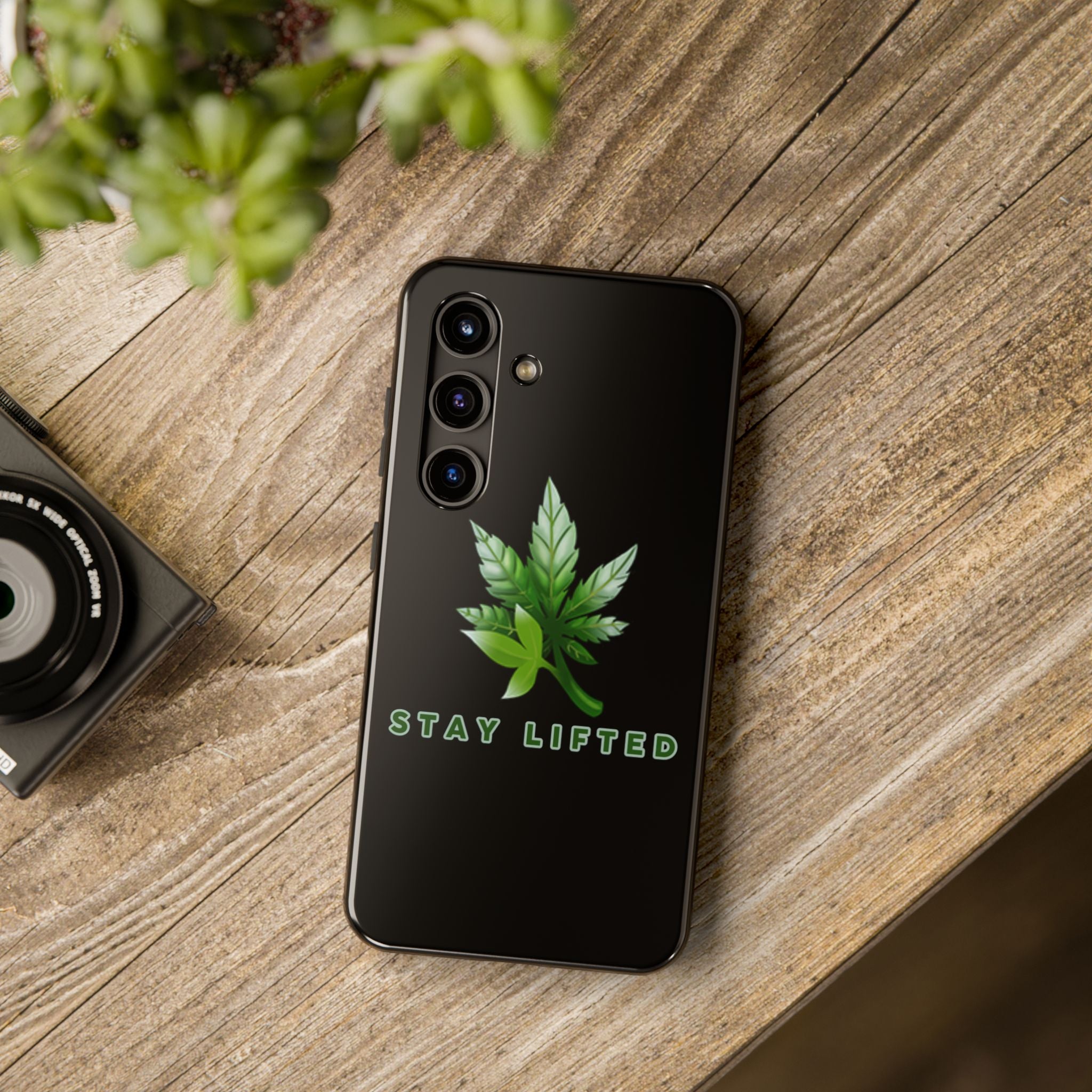 "Stay Lifted Leaf" Phone Case - High Roller Games Inc