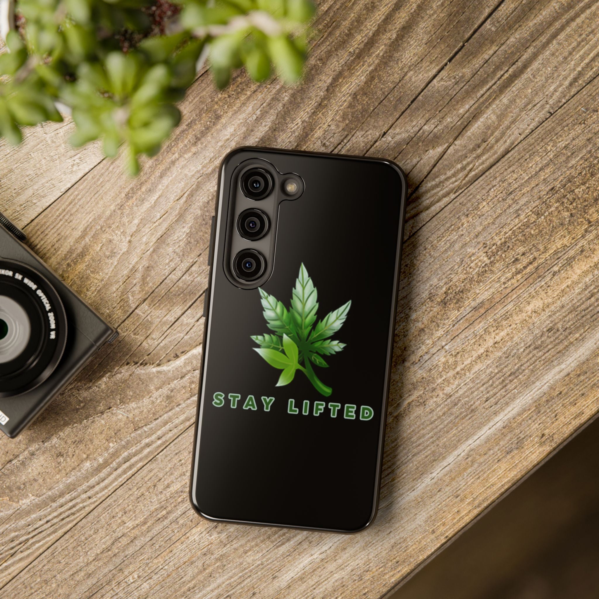 "Stay Lifted Leaf" Phone Case - High Roller Games Inc