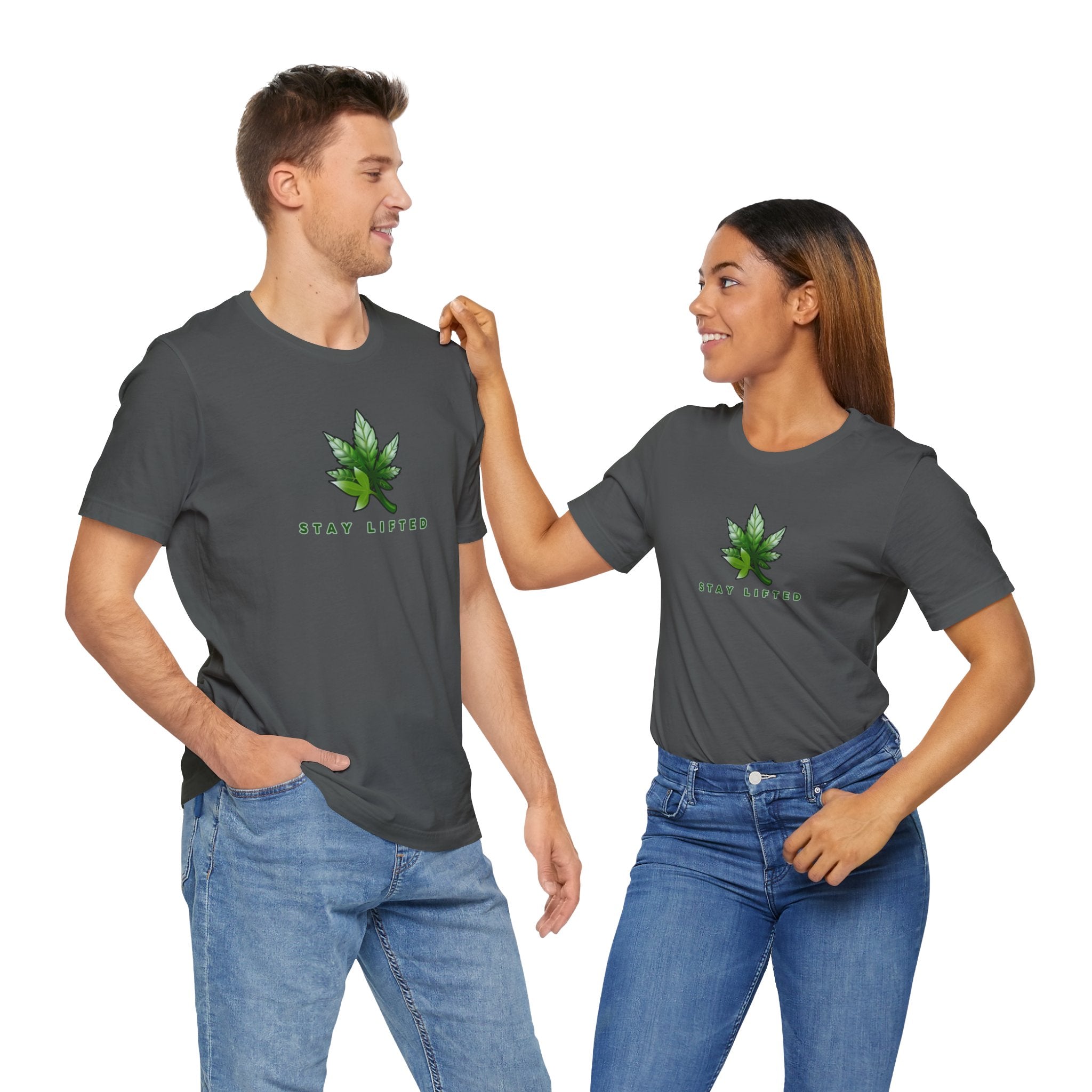 "Stay Lifted Leaf" Short Sleeve Tee - High Roller Games Inc
