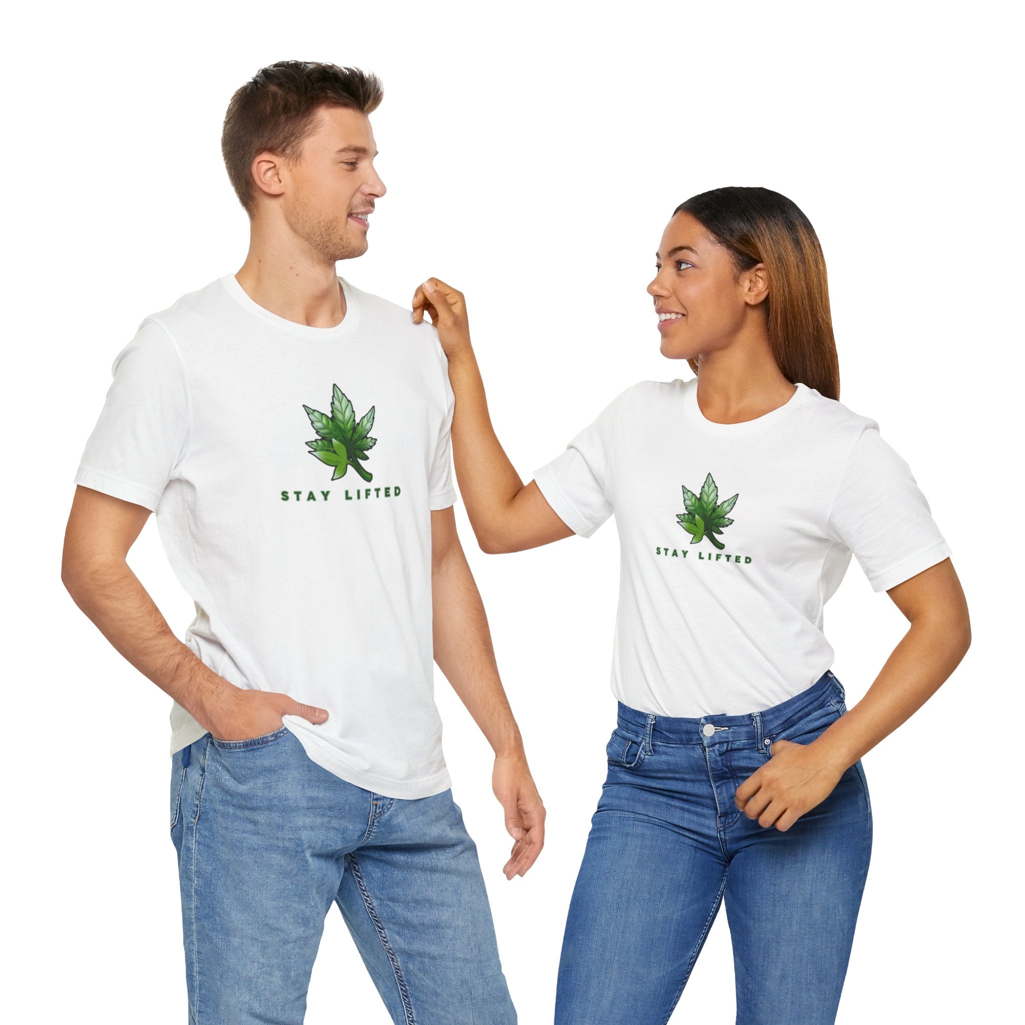 "Stay Lifted Leaf" Short Sleeve Tee - High Roller Games Inc