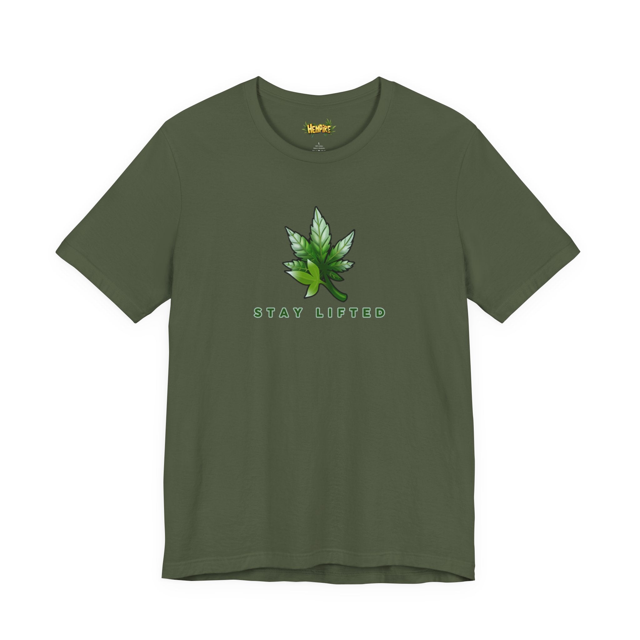 "Stay Lifted Leaf" Short Sleeve Tee - High Roller Games Inc