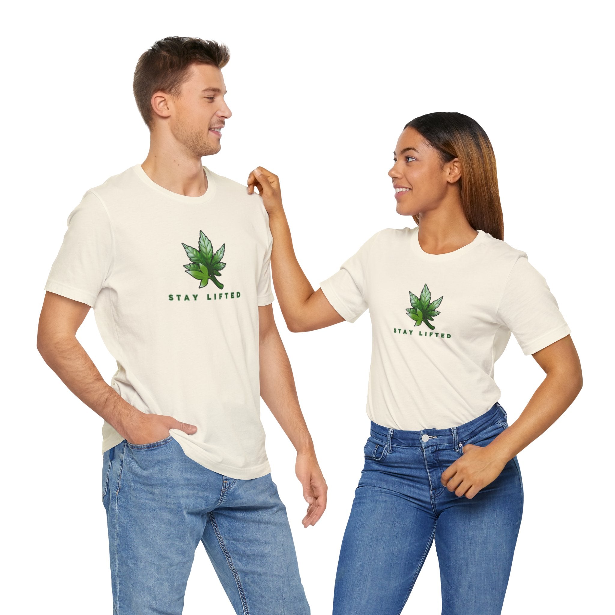 "Stay Lifted Leaf" Short Sleeve Tee - High Roller Games Inc