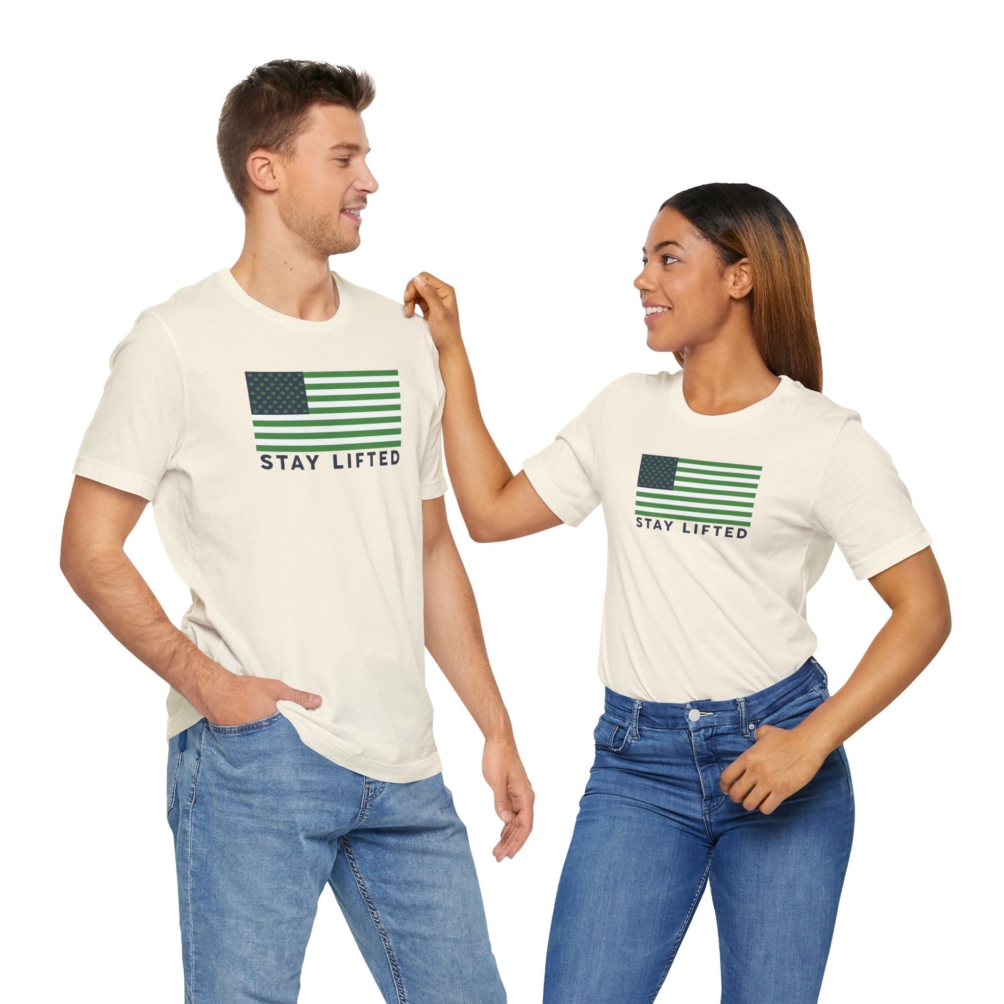 "Stay Lifted USA" Short Sleeve Tee - High Roller Games Inc