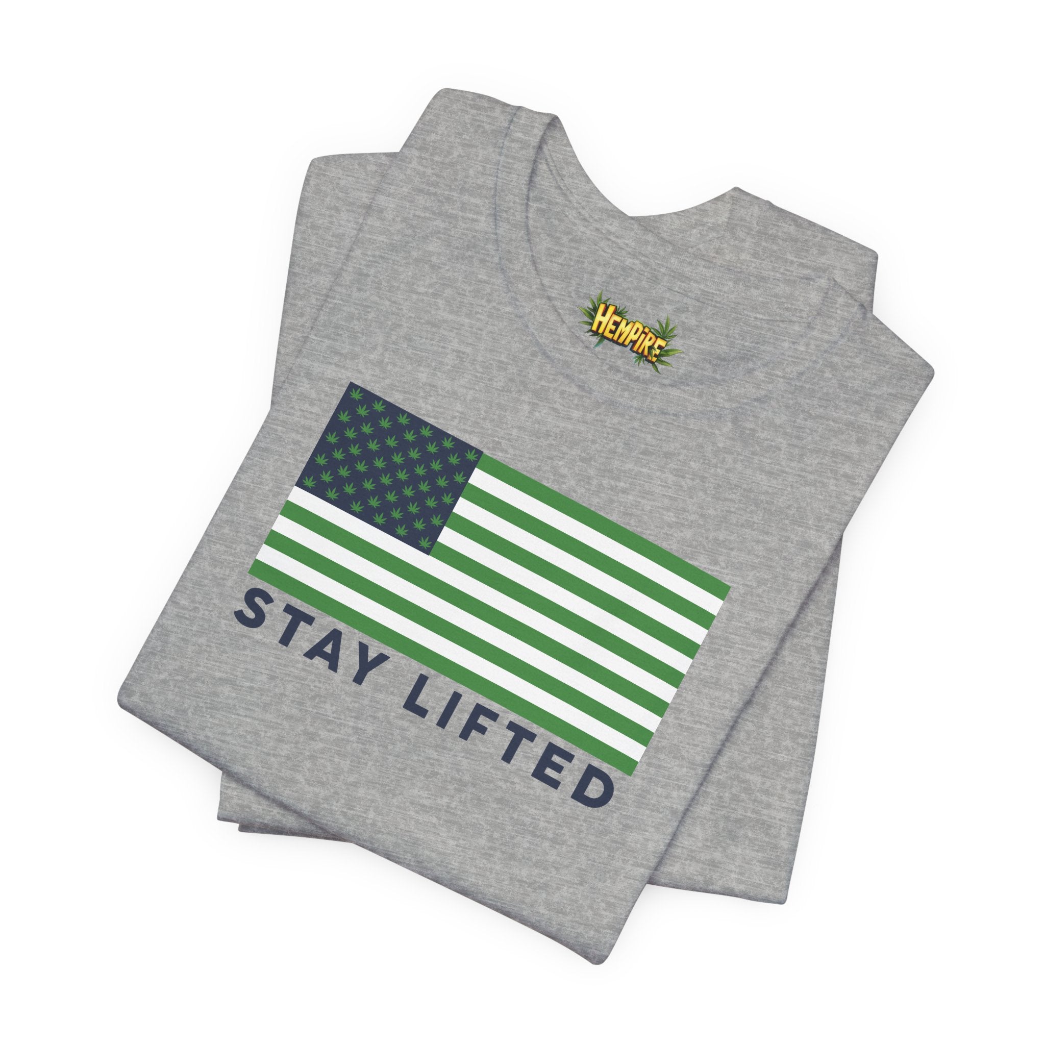 "Stay Lifted USA" Short Sleeve Tee - High Roller Games Inc