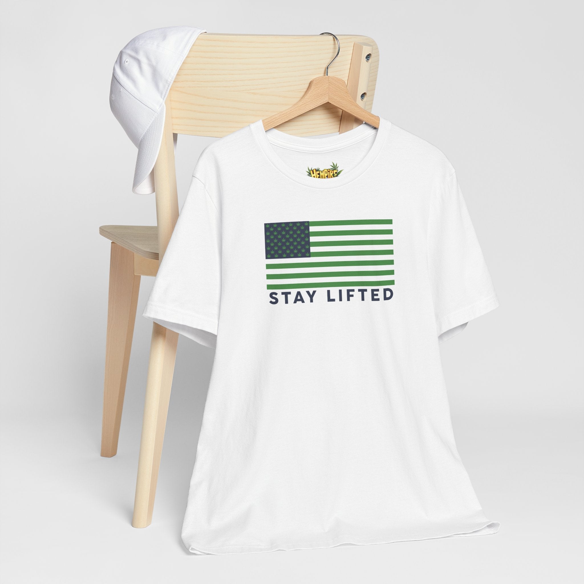 "Stay Lifted USA" Short Sleeve Tee - High Roller Games Inc