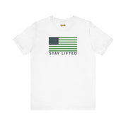 "Stay Lifted USA" Short Sleeve Tee - High Roller Games Inc